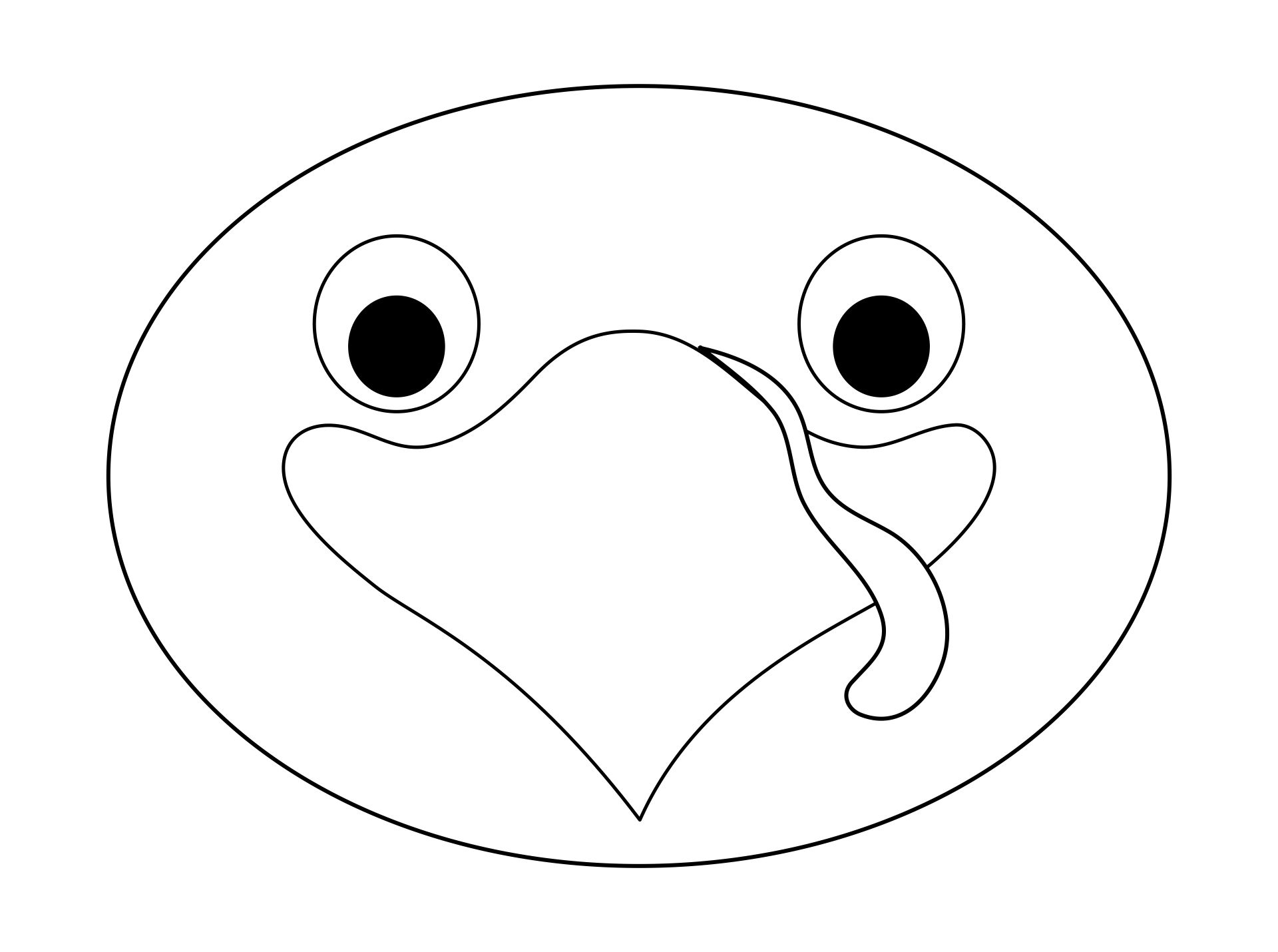 Printable Turkey Face