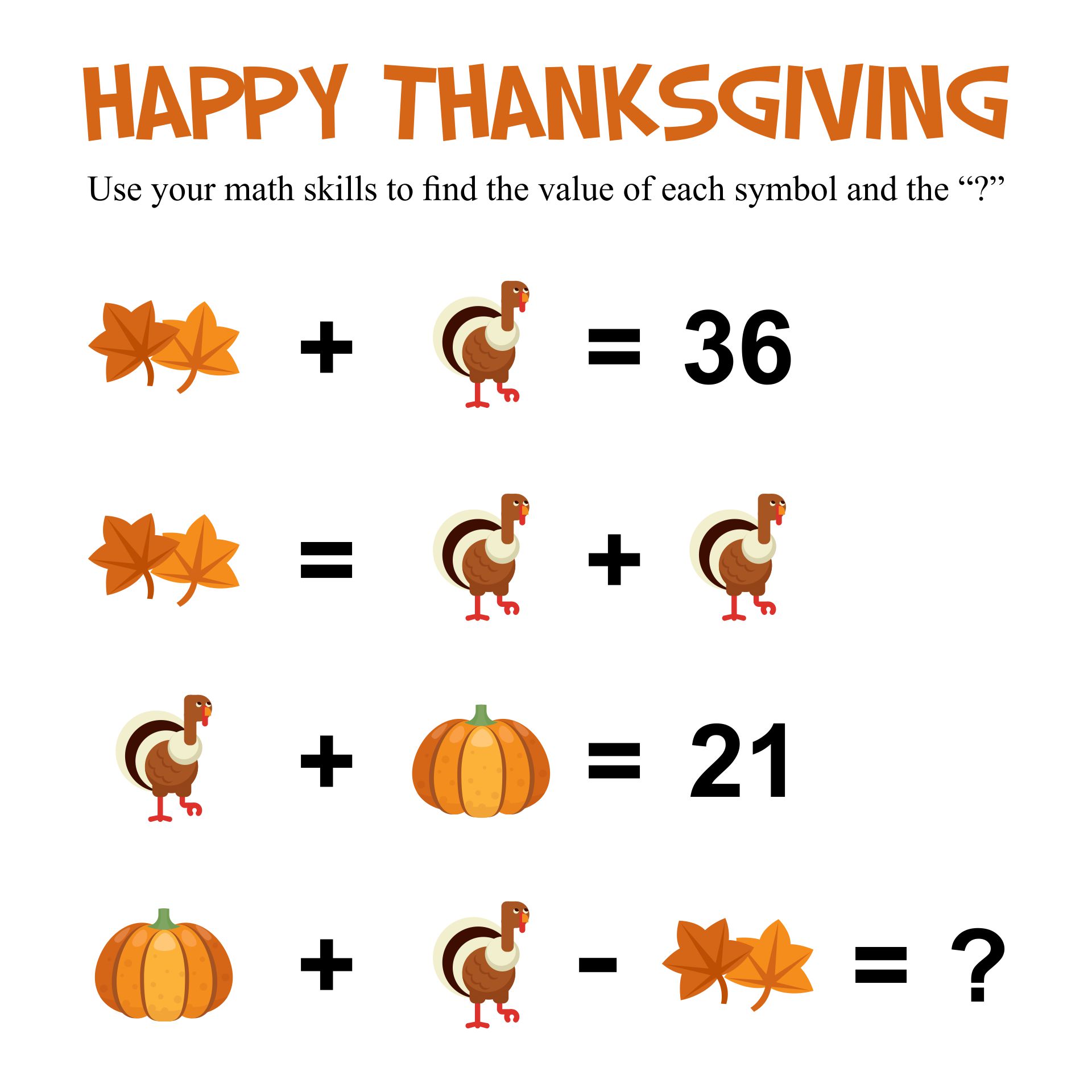 10 Best 4th Grade Math Worksheets Free Printable For Thanksgiving PDF For Free At Printablee