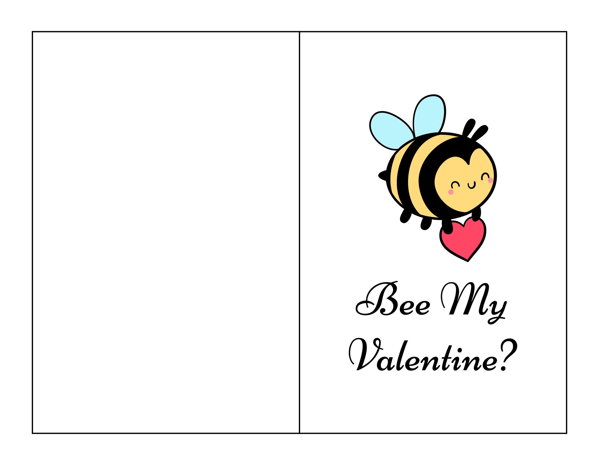 My Valentine Cards 10 Free PDF Printables Printablee