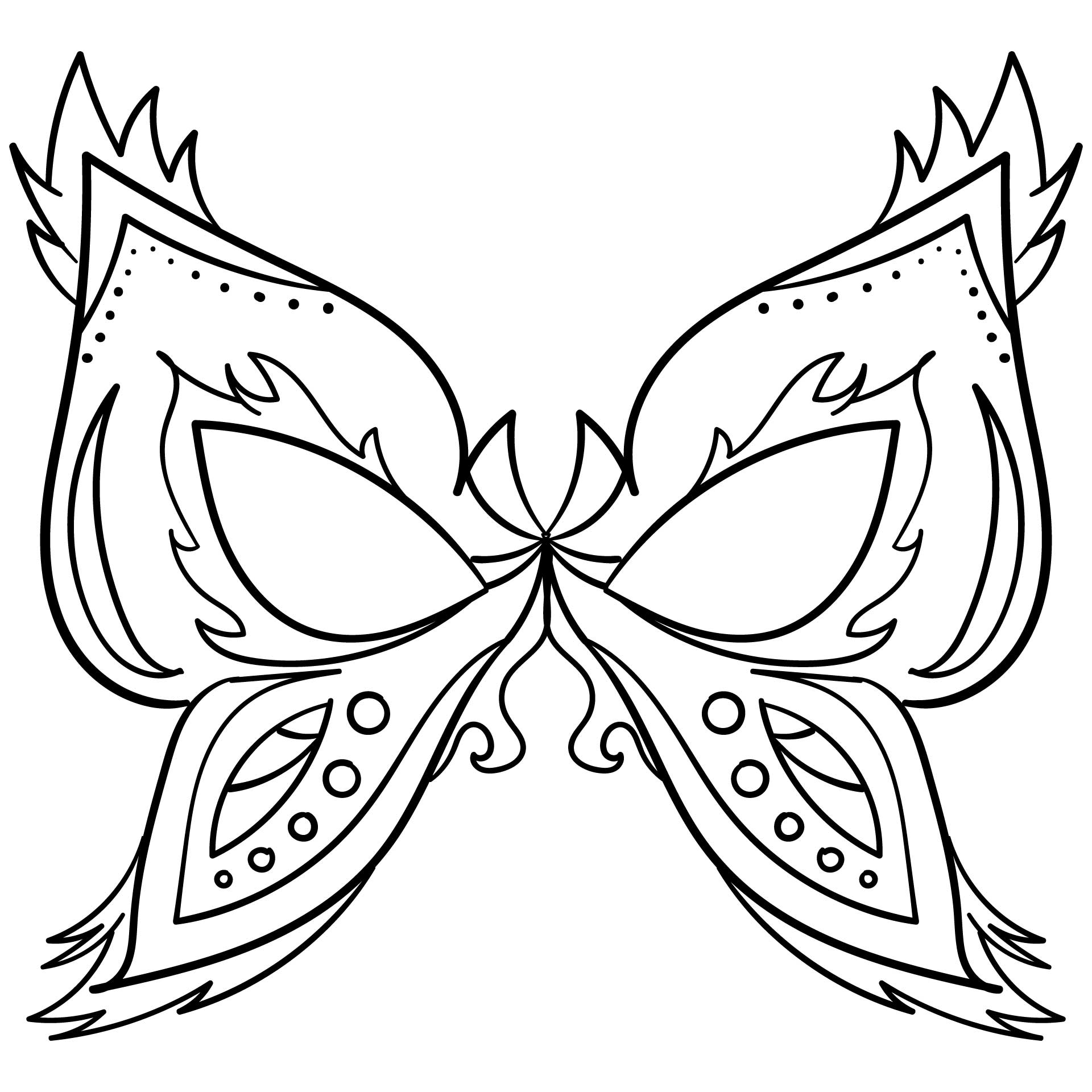 13 Best Butterfly Mask Printable Coloring Pages Free Printable Mask