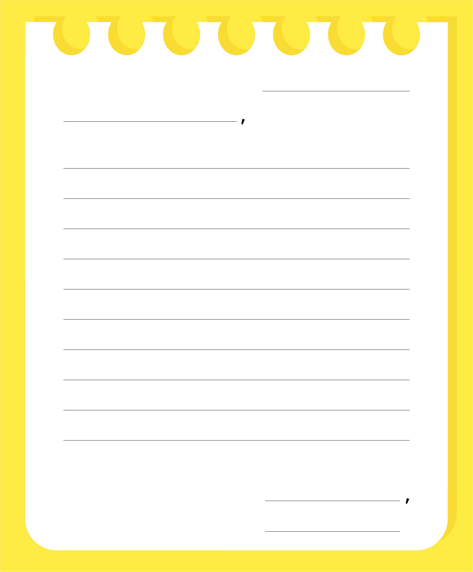 Blank Page To Type A Letter Printable Form, Templates and Letter