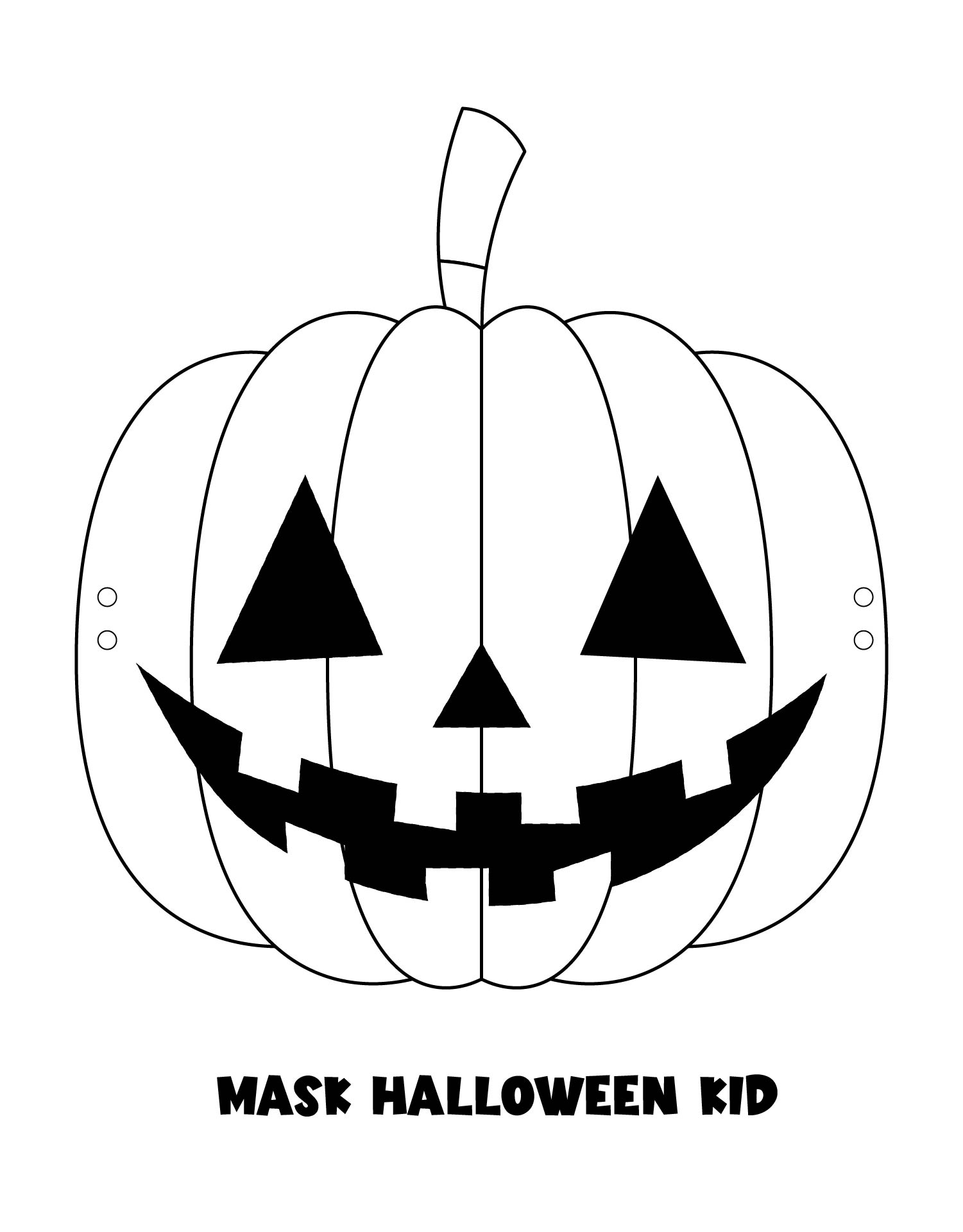 15 Best Pumpkin Halloween Mask Templates Printable PDF for Free at ...
