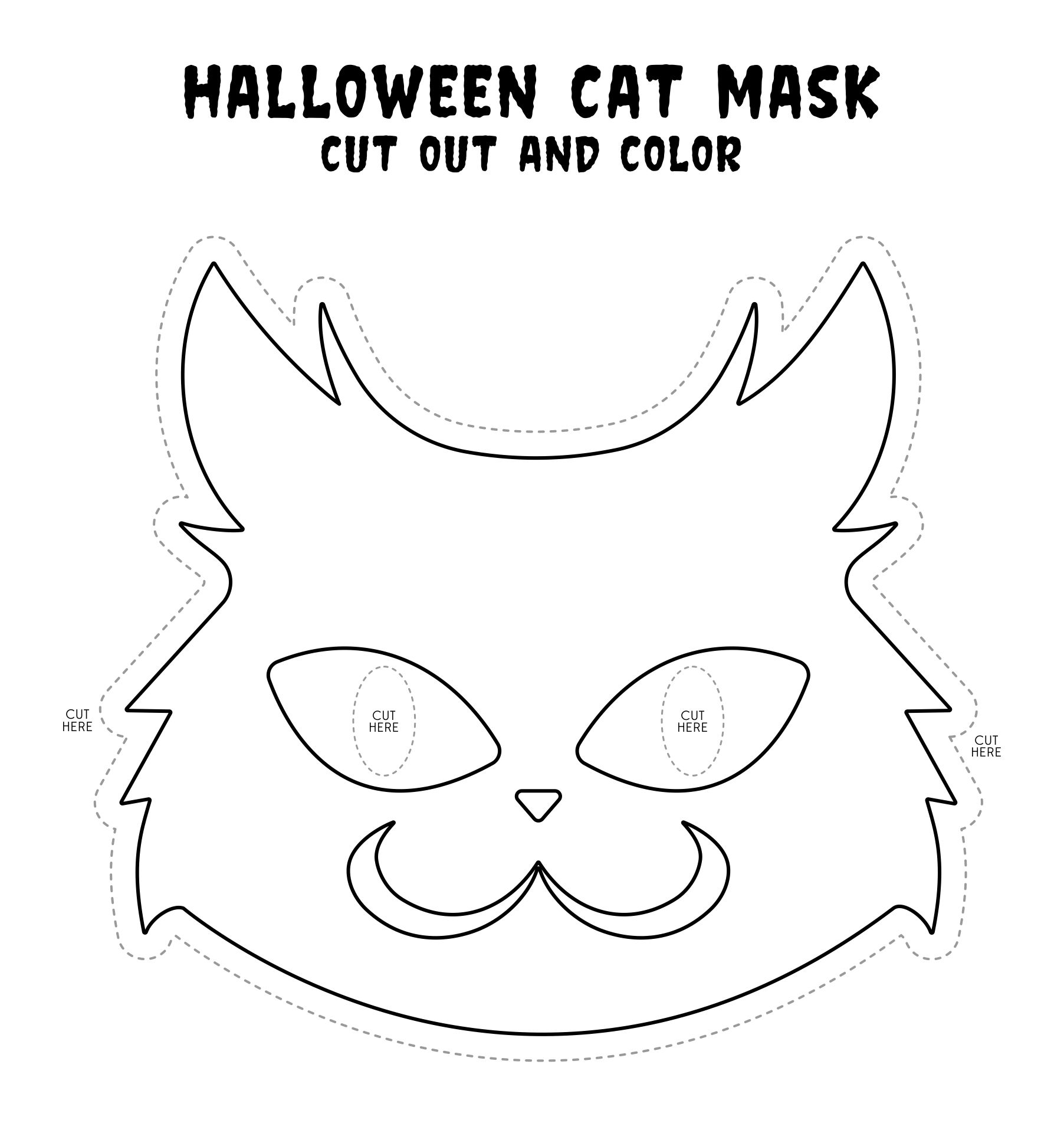 15 Best Free Printable Halloween Easy Crafts PDF for Free at Printablee