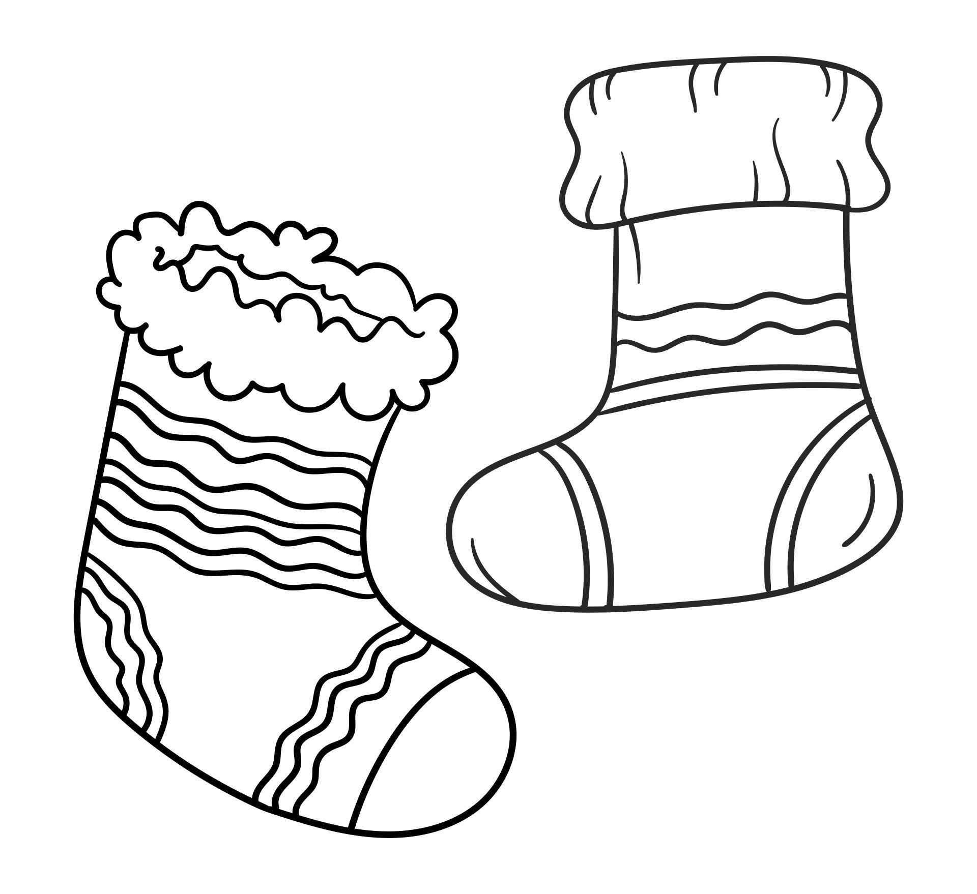 15 Best Christmas Stocking Coloring Pages Printable PDF for Free at ...