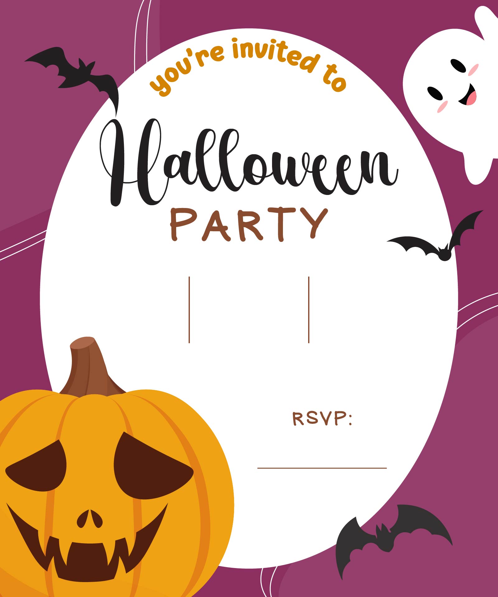 15 Best Printable Halloween Invitations For Adults PDF for Free at ...