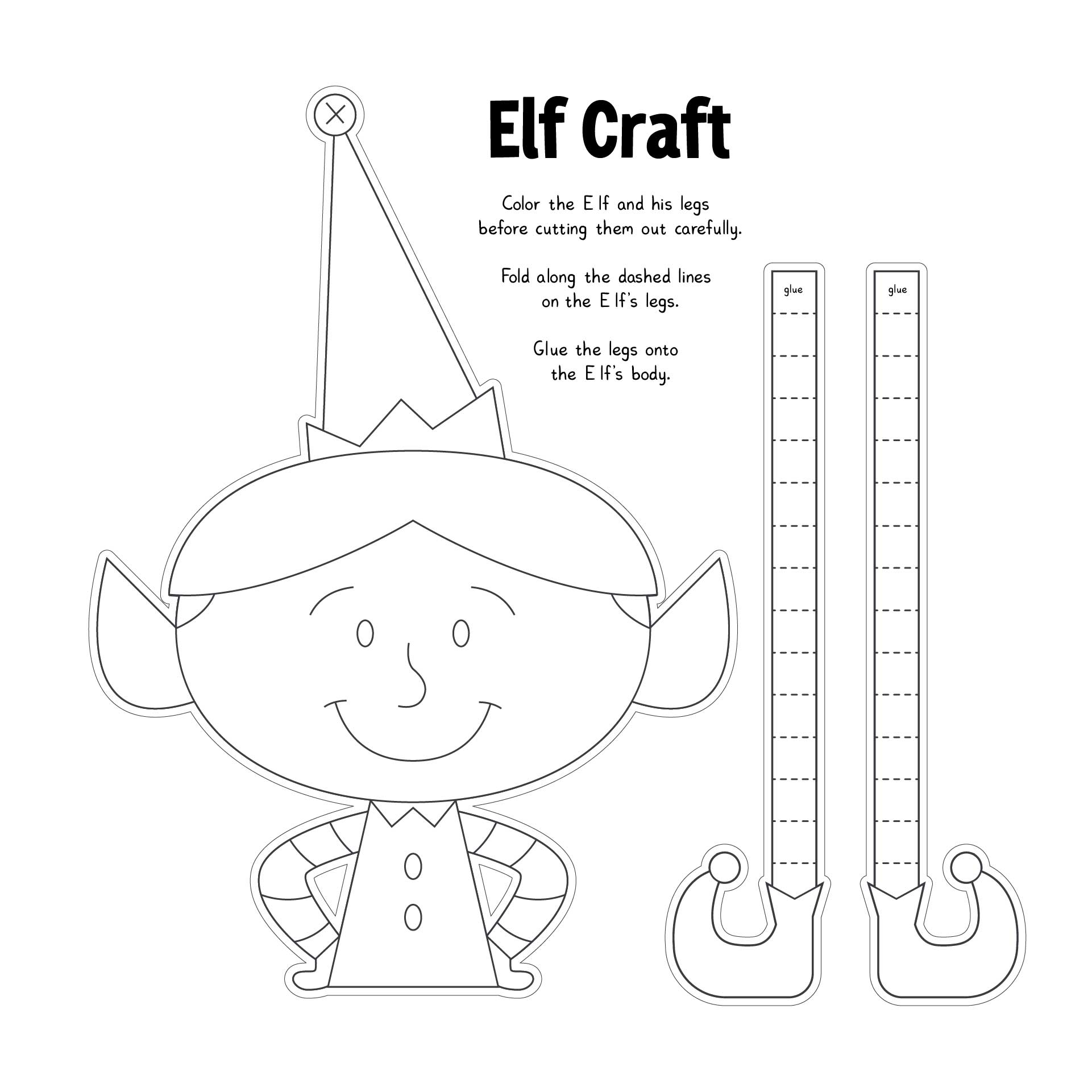 Christmas Crafts For Preschoolers - 10 Free PDF Printables | Printablee