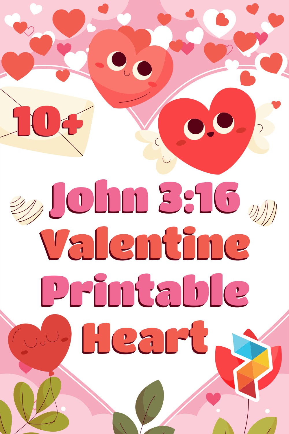 John 3 16 Valentine Heart 10 Free PDF Printables Printablee