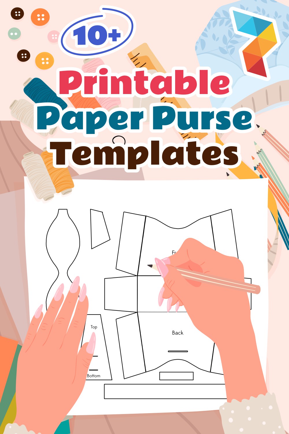 Free Printable Paper Purse Patterns