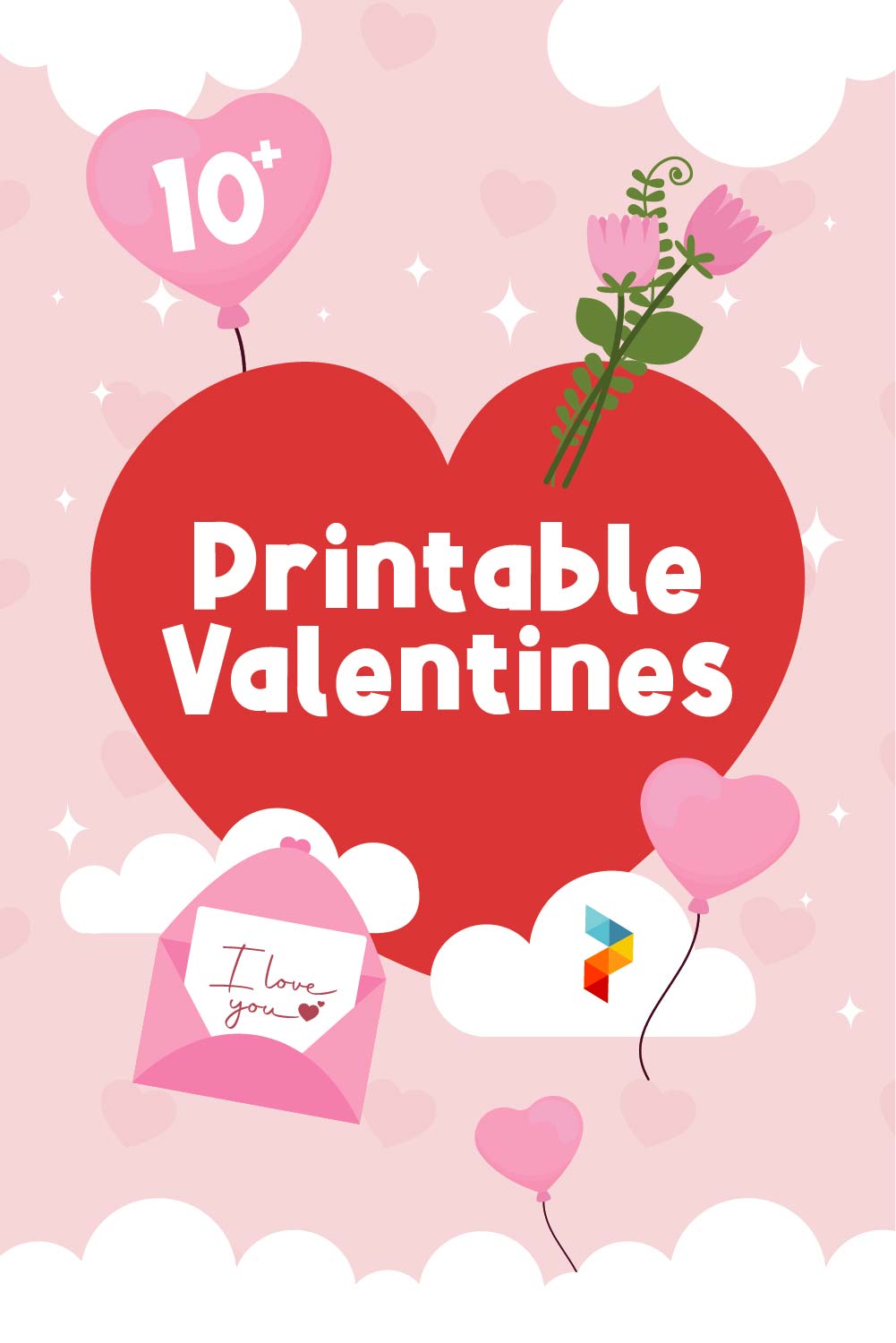 Valentines 10 Free PDF Printables Printablee