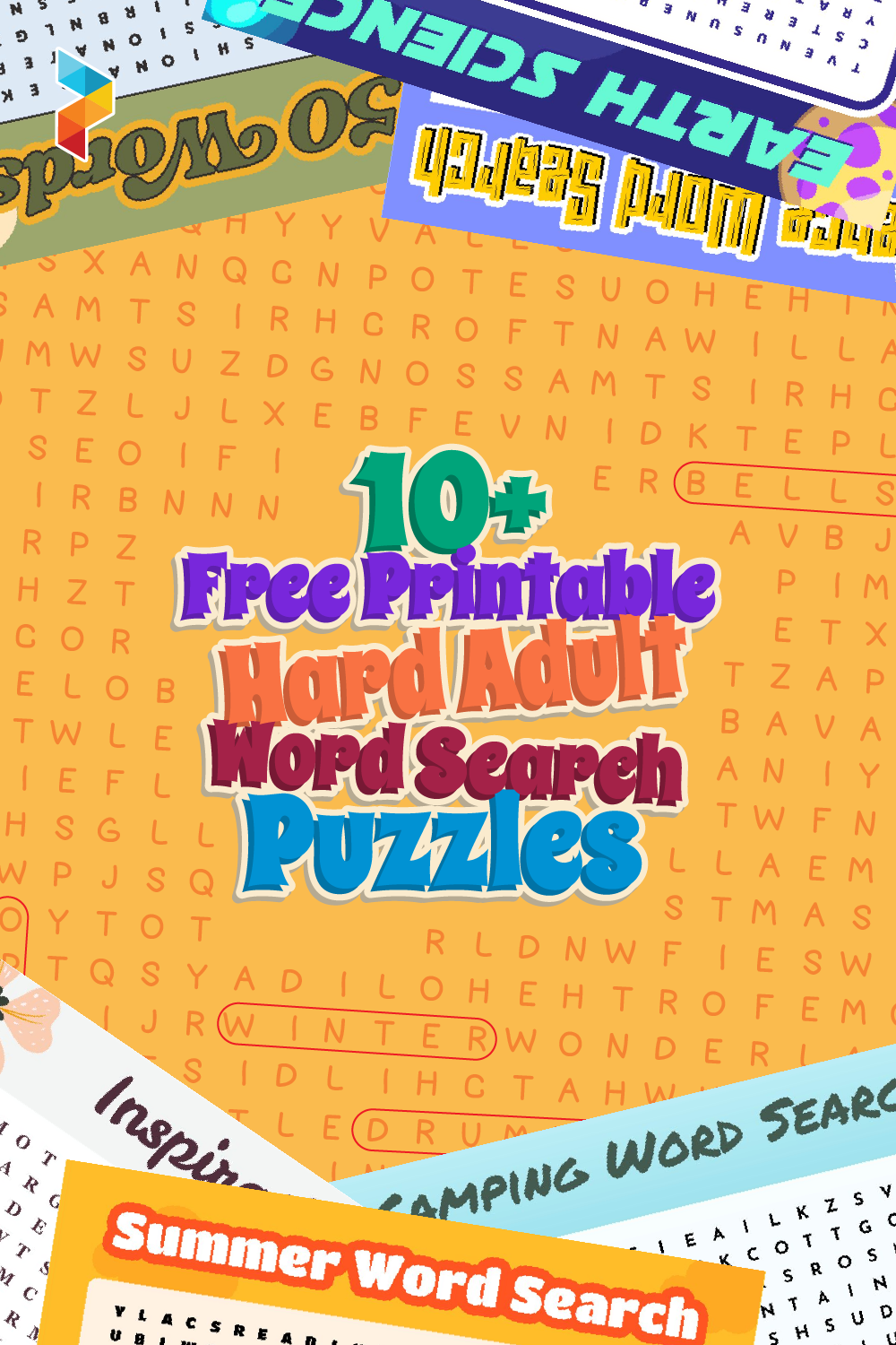 Hard Adult Word Search Puzzles
