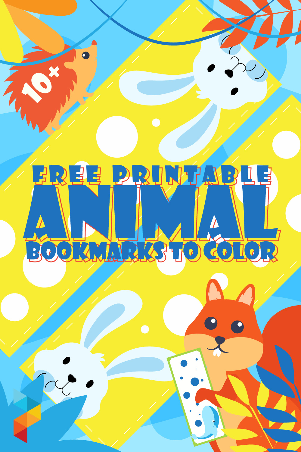 Animal Bookmarks To Color