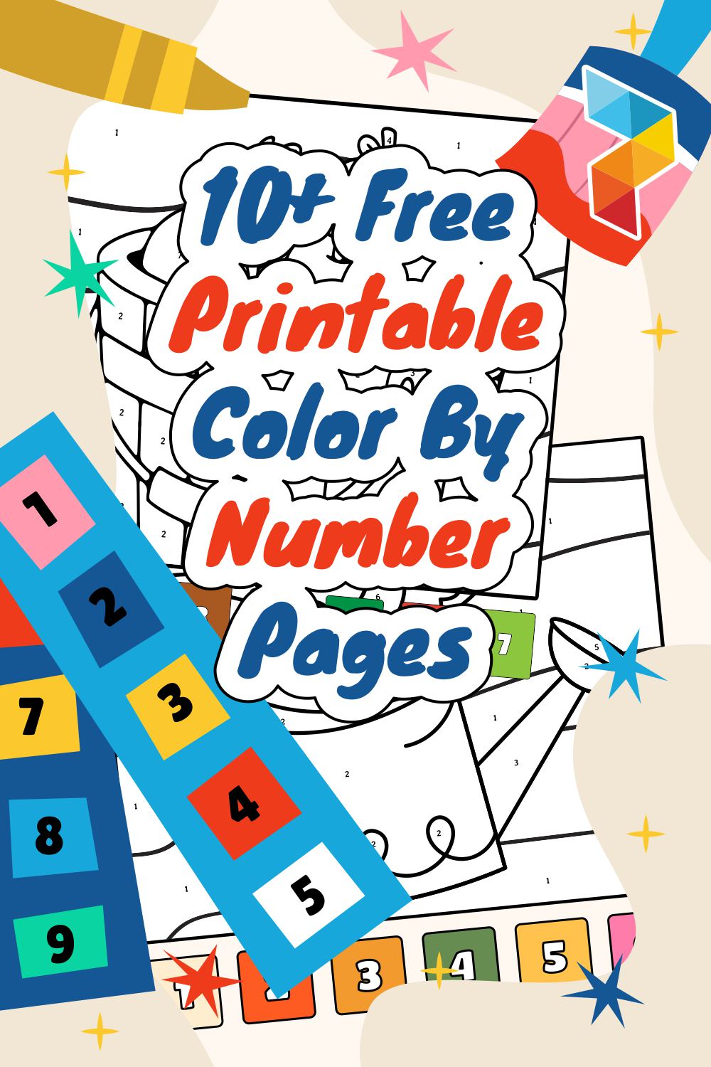 Color By Number Pages
