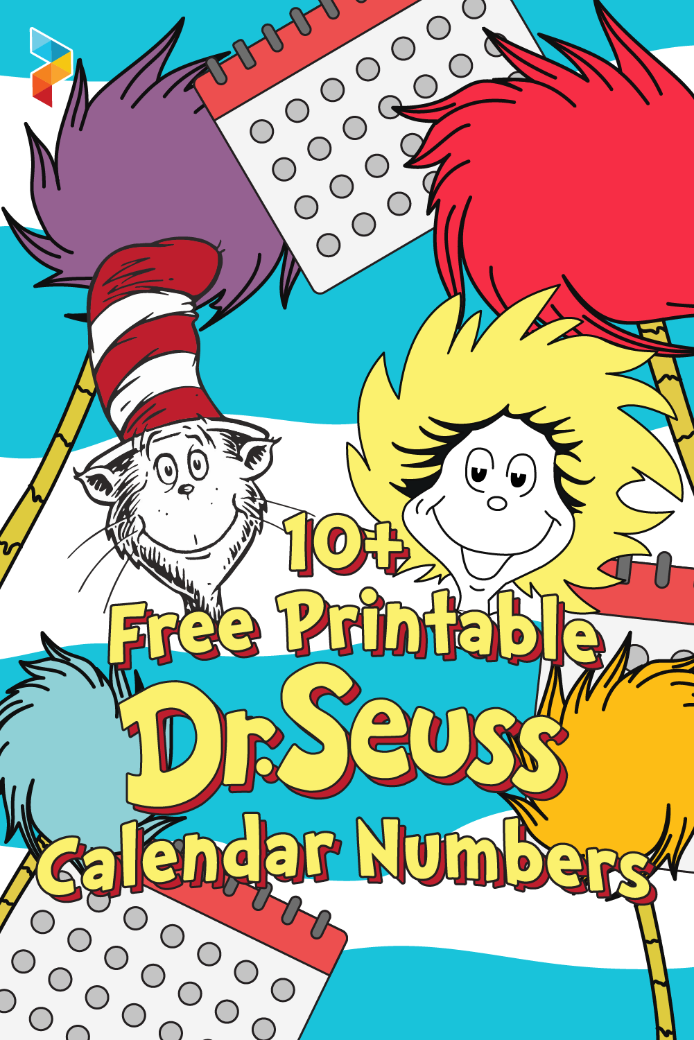 Dr. Seuss Calendar Numbers