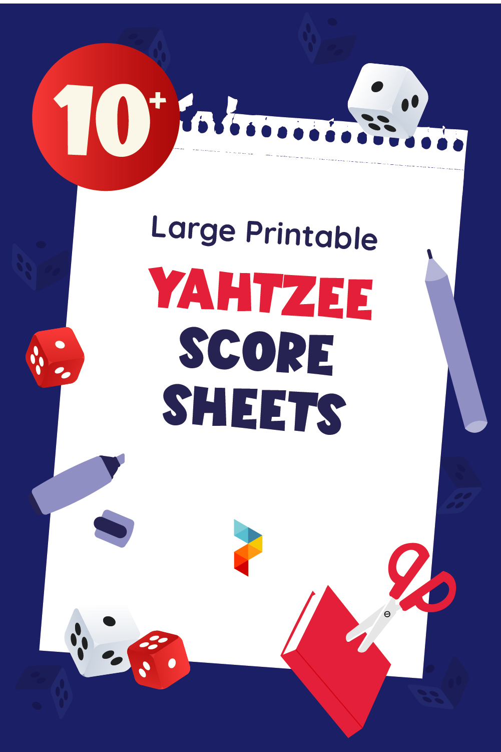 Large Yahtzee Score Sheets