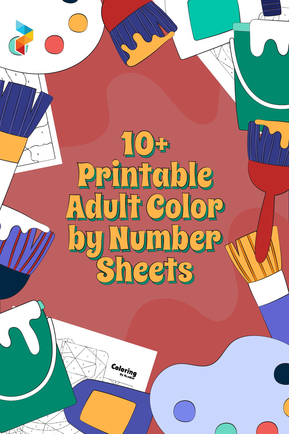 Adult Color By Number Sheets
