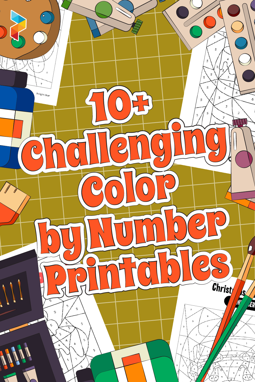 Challenging Color By Number