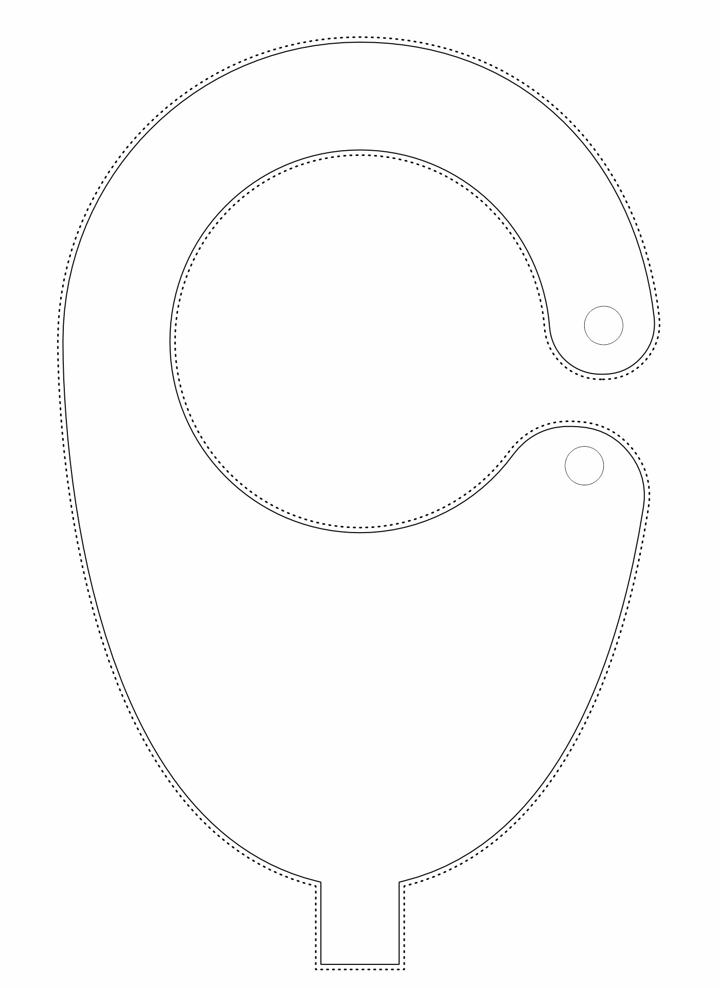 Printable Baby Bib and Pacifier Sewing Pattern