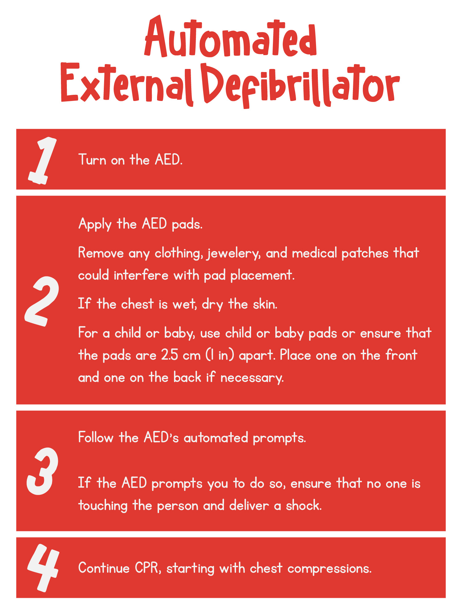 Red Cross Basic First Aid Instructions Printable