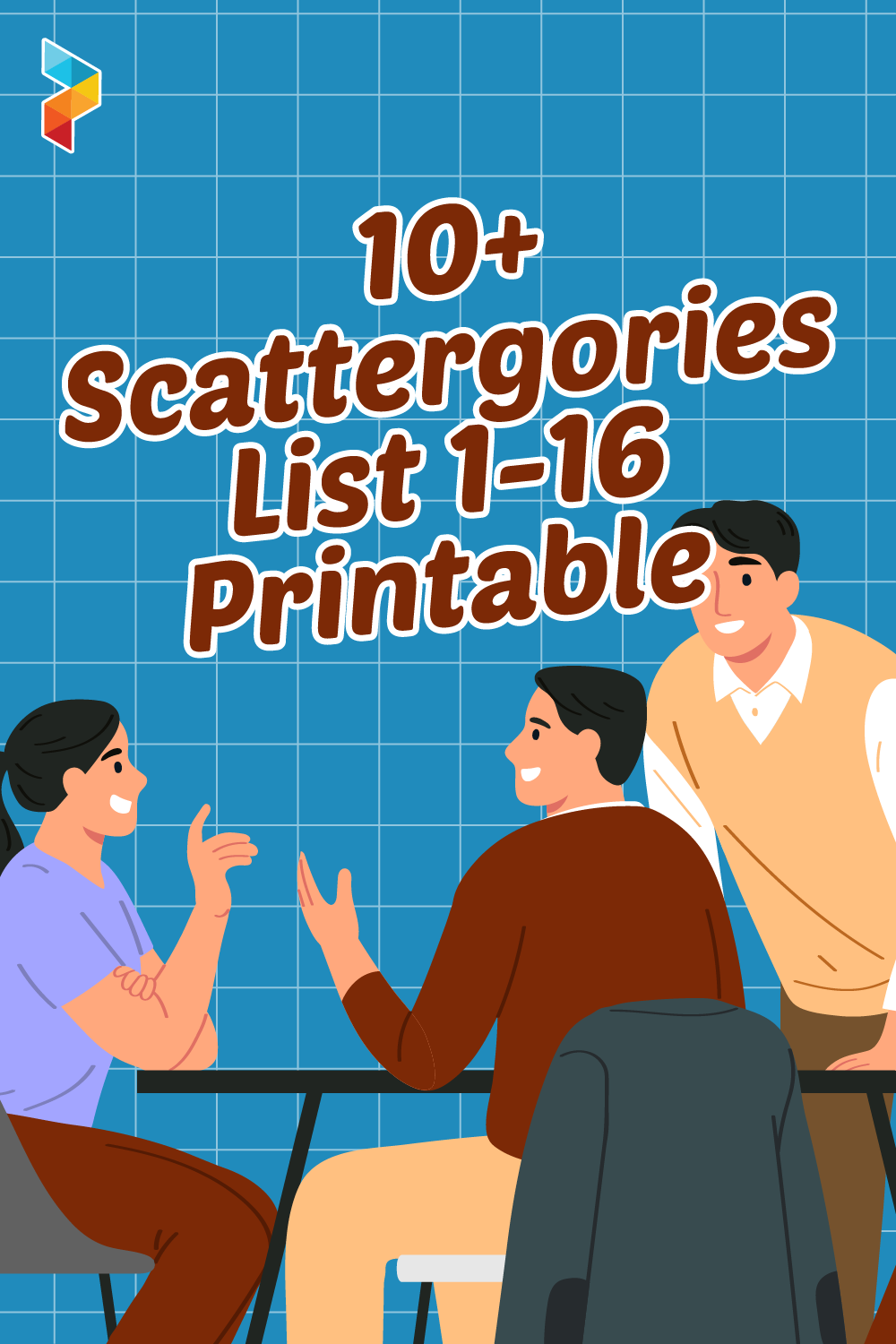 Scattergories List 1-16