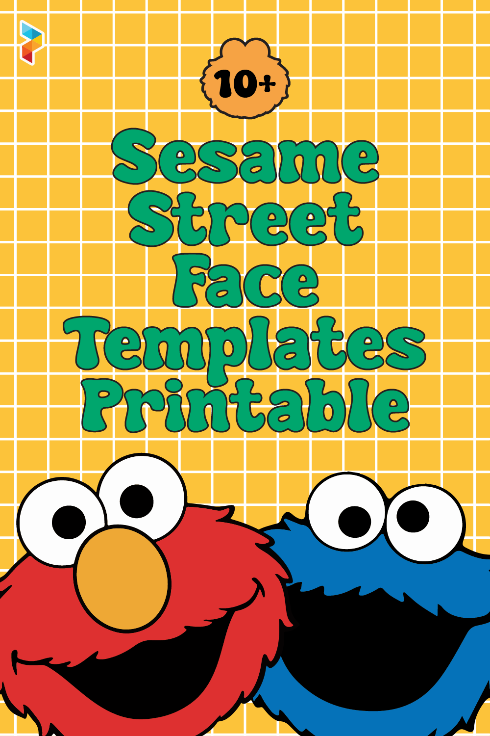 Sesame Street Face Templates