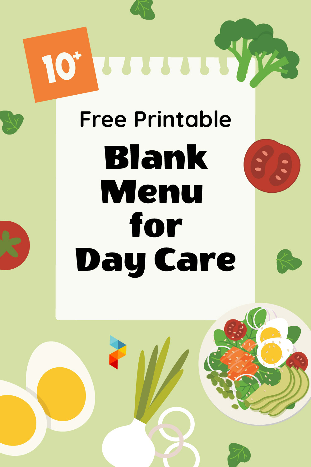 Blank Menu For Day Care