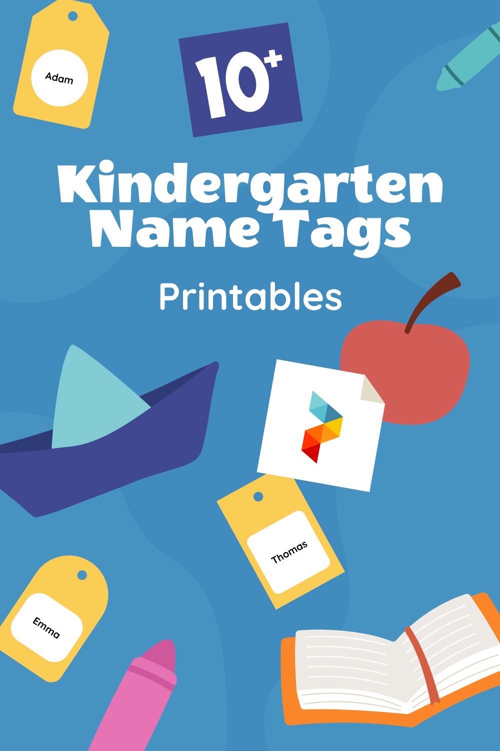 Kindergarten Name Tags