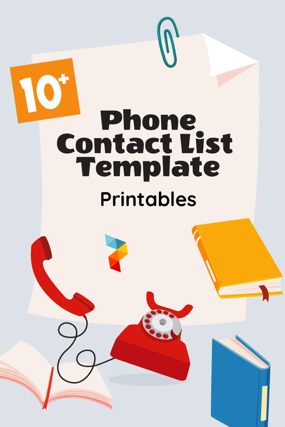 Phone Contact List Template