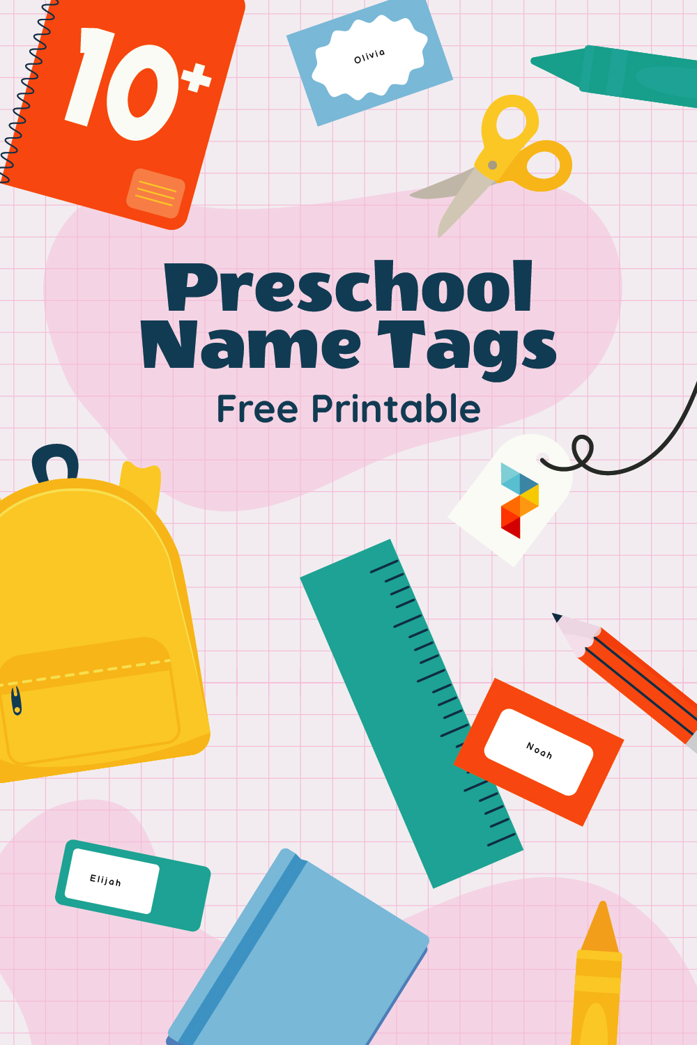 Preschool Name Tags