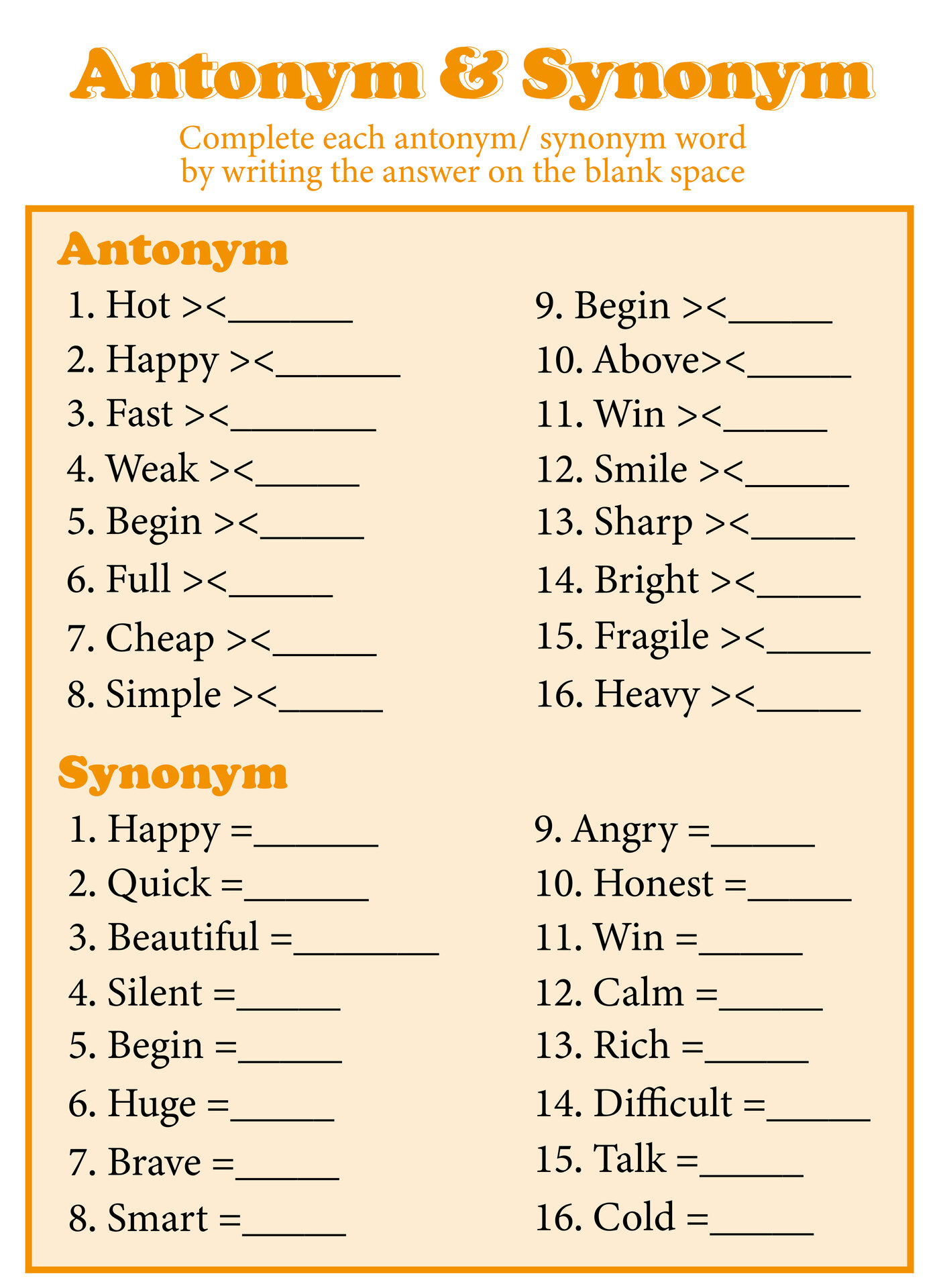 Adult Cognitive Improvement Exercises Printable