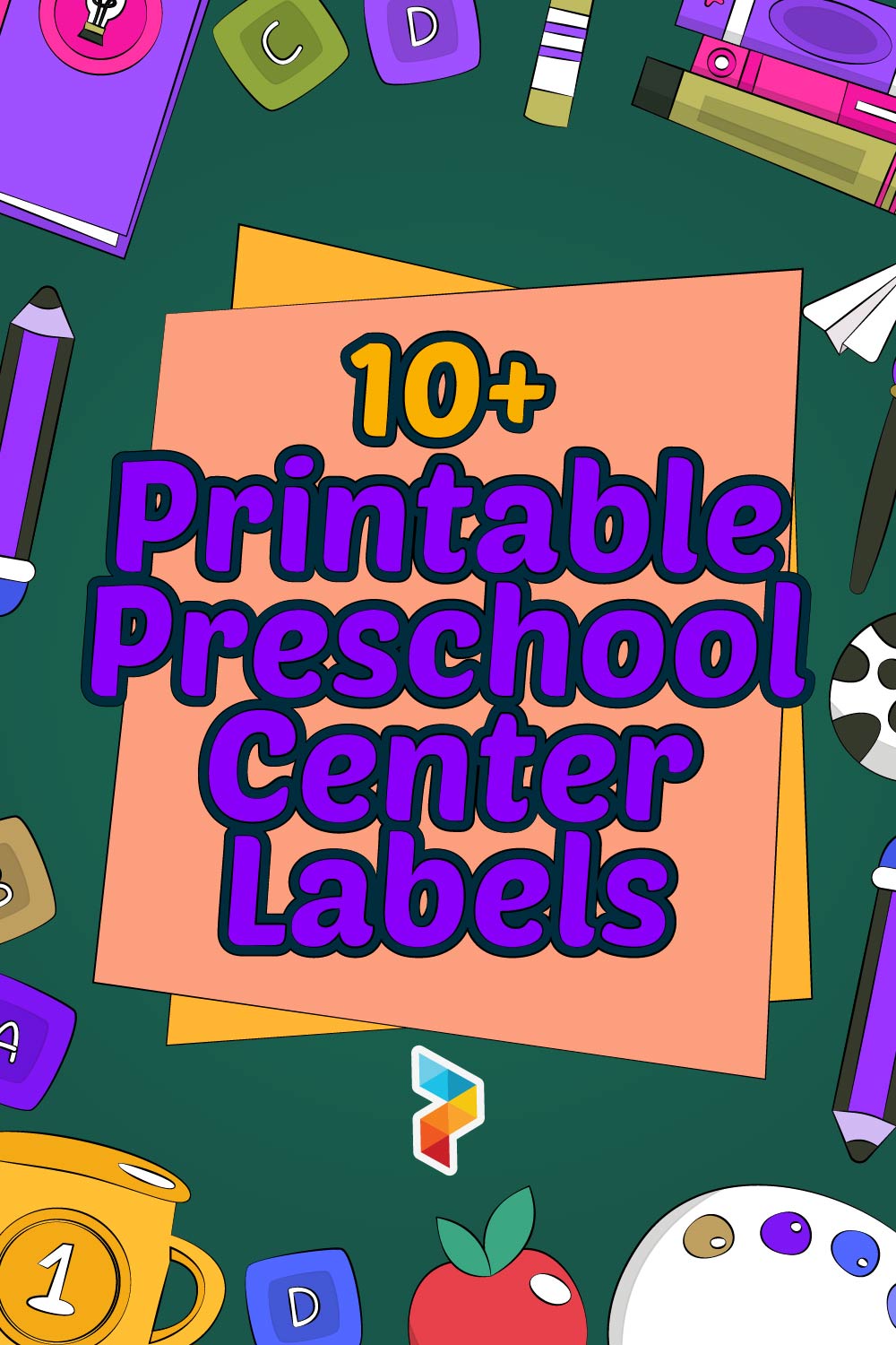 Preschool Center Labels