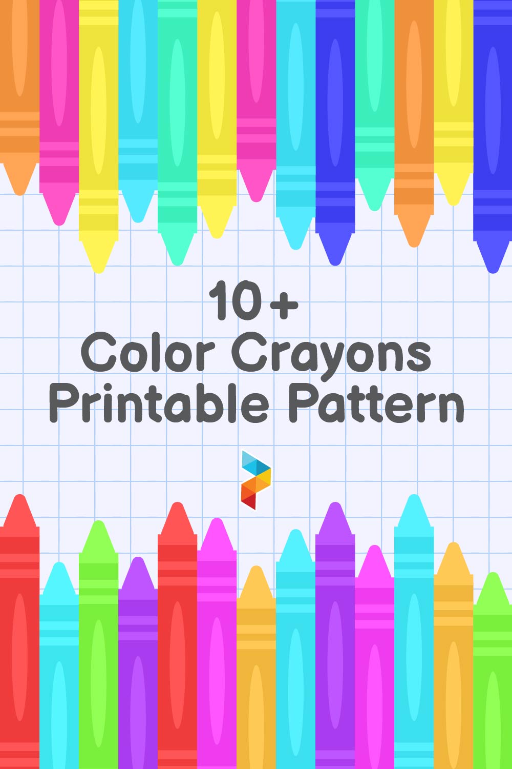 Color Crayons  Pattern