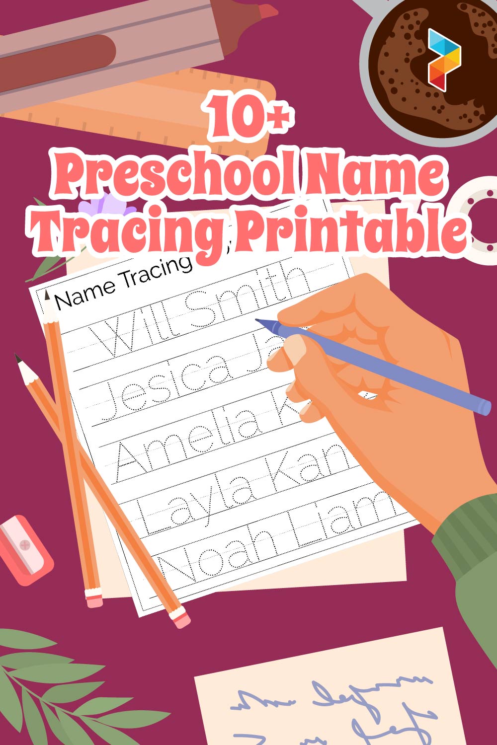 Preschool Name Tracing