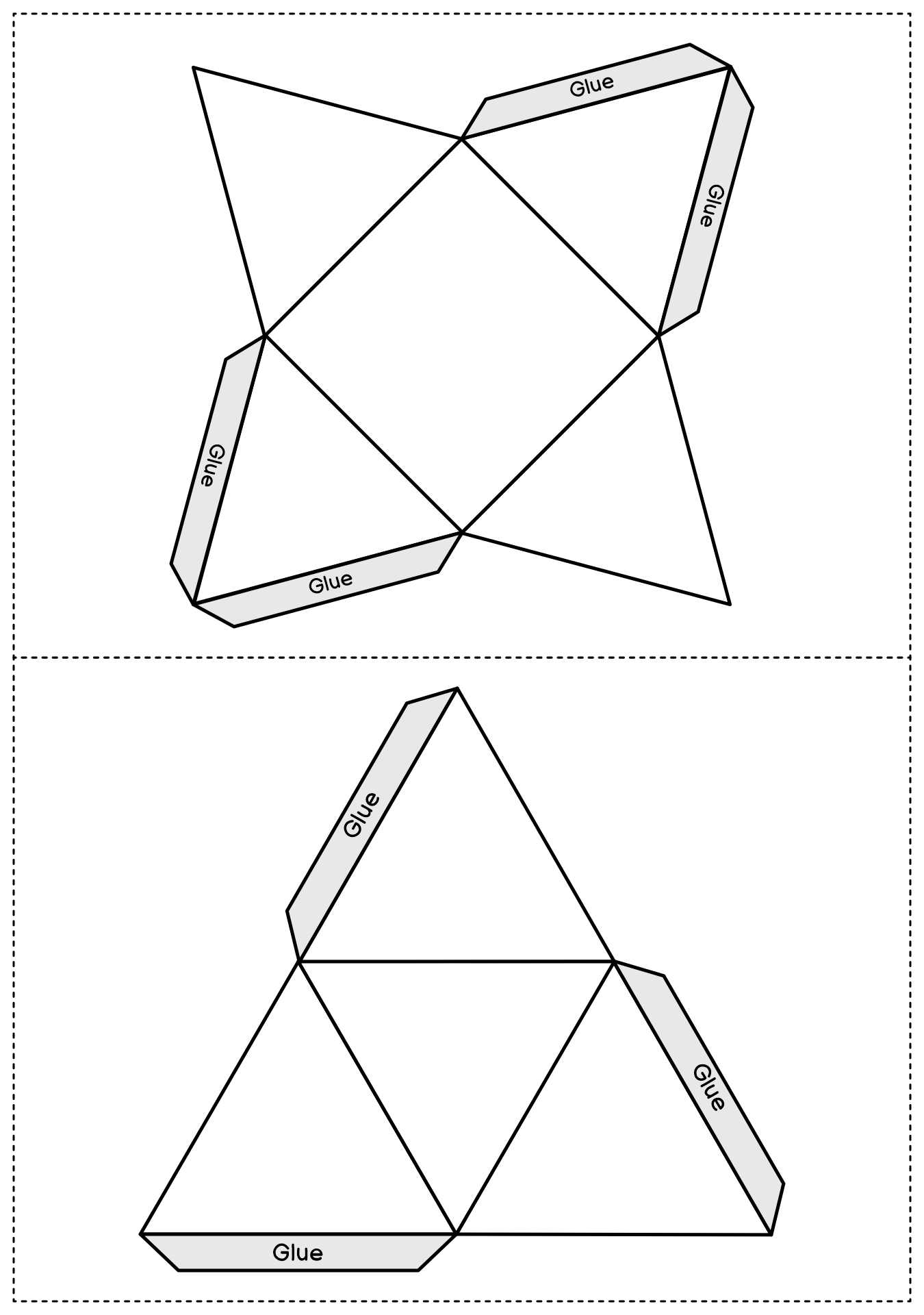 DIY 3D Triangle Design