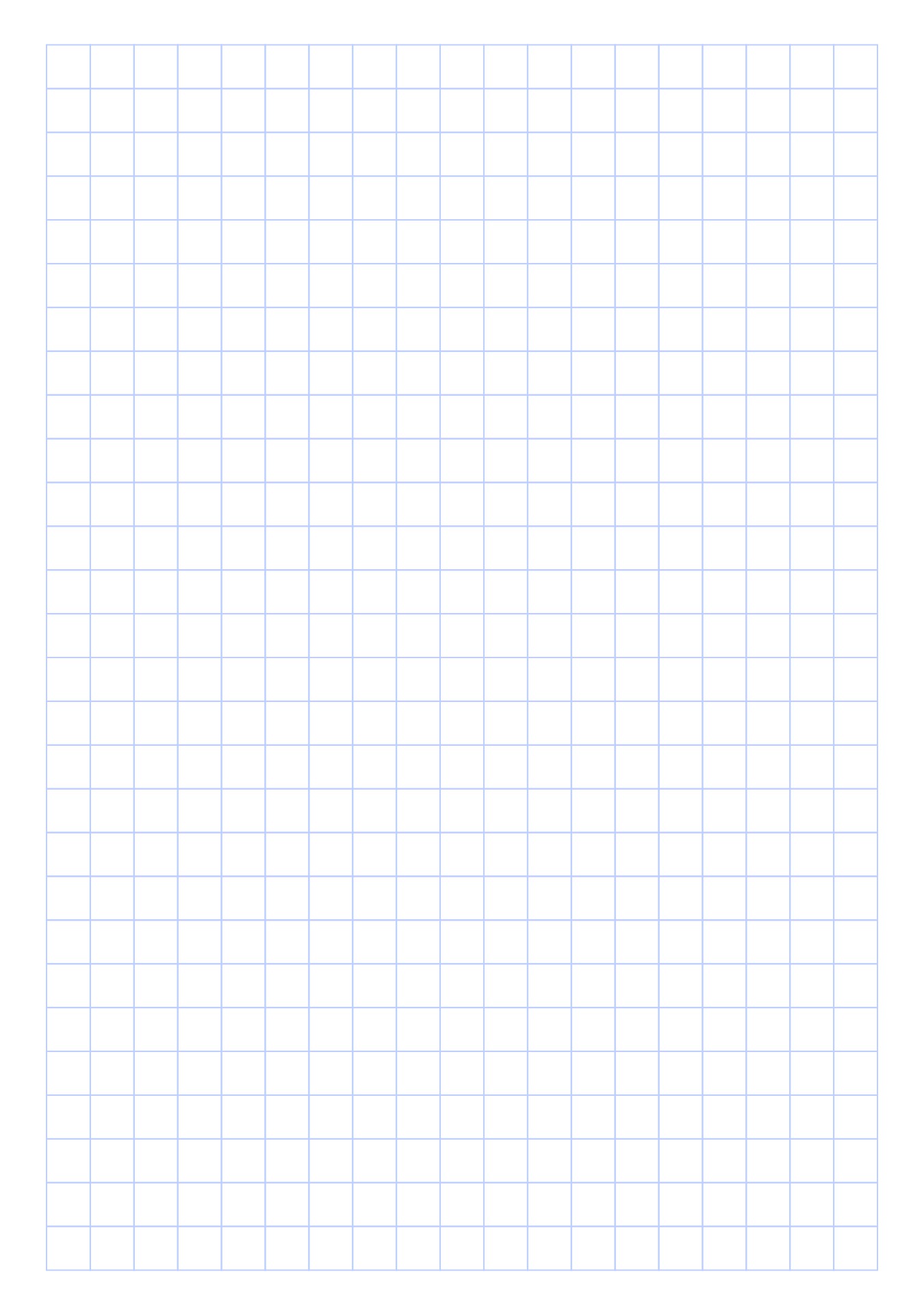 Printable Blank Graph Paper A4 Size