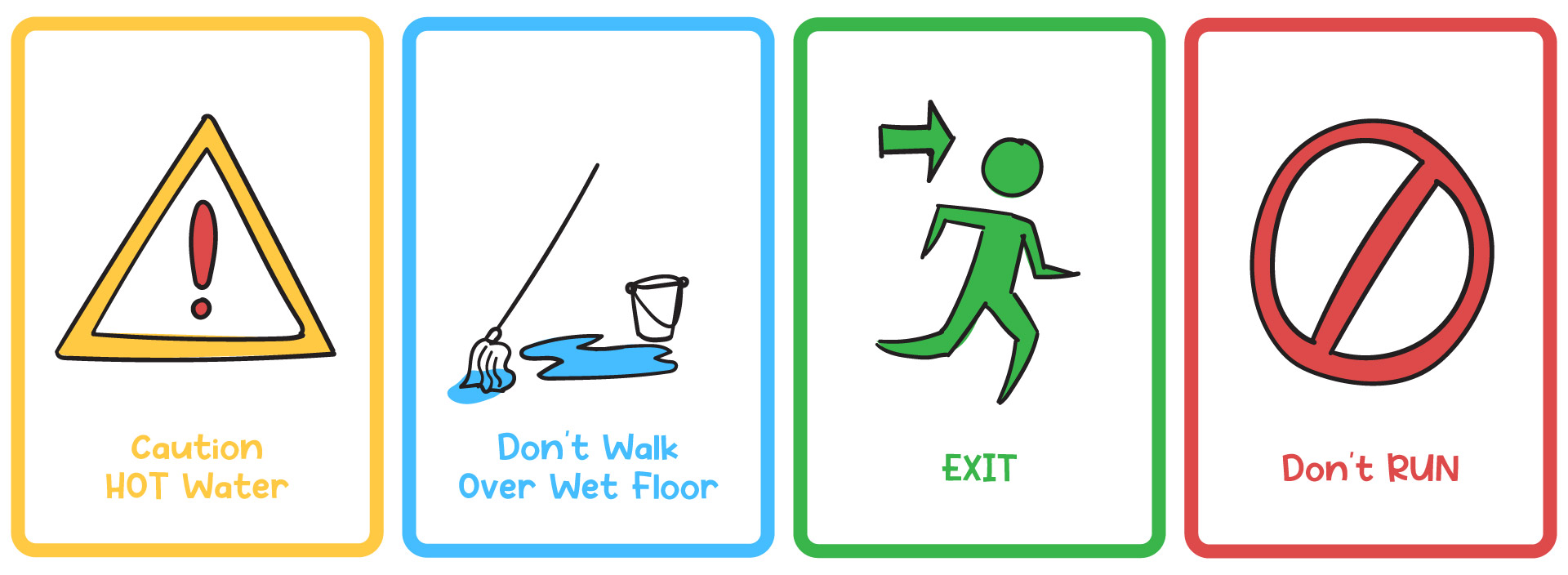 Printable Classroom Safety Posters for Schools