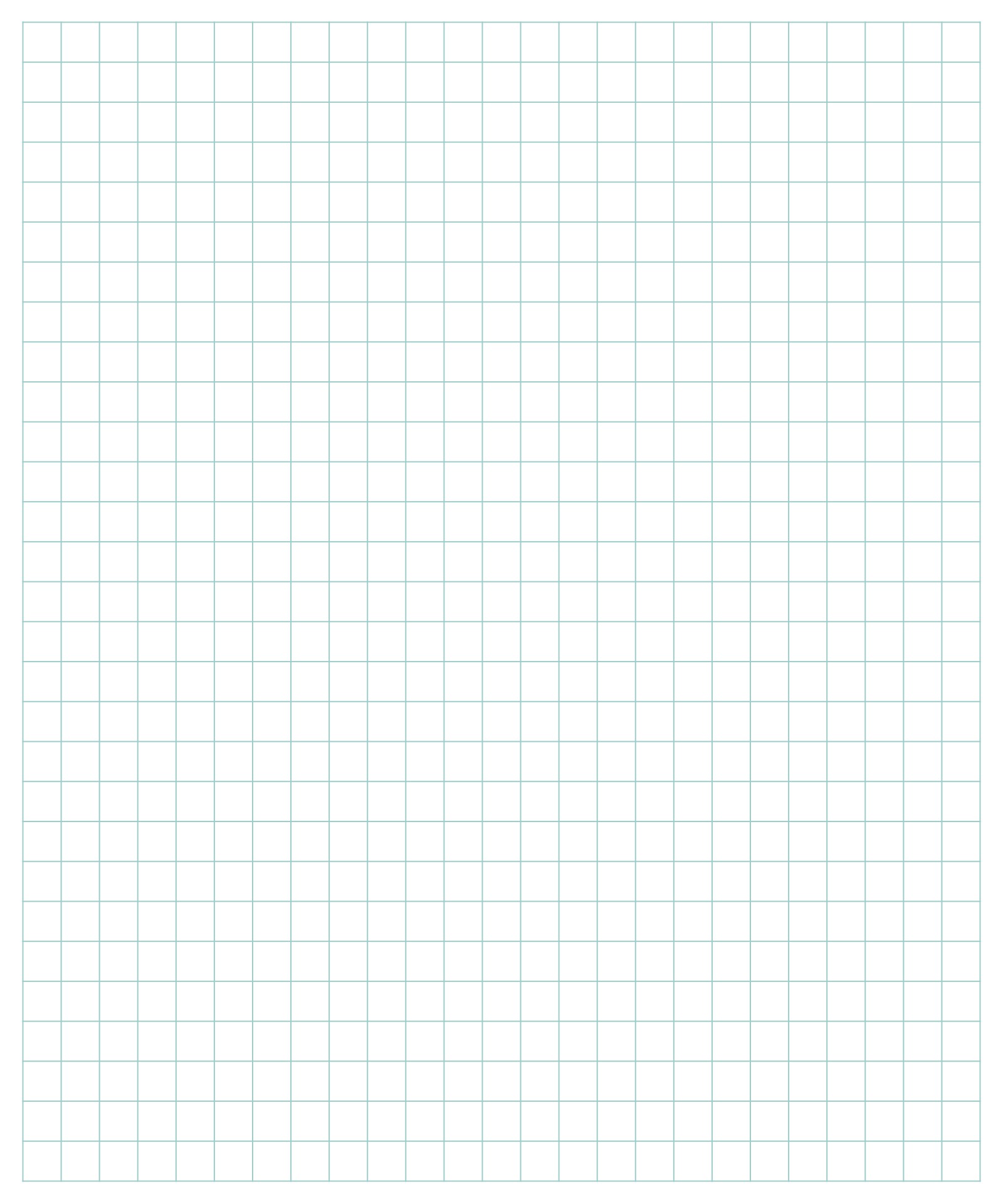 Printable Graph Grid Paper for Kids