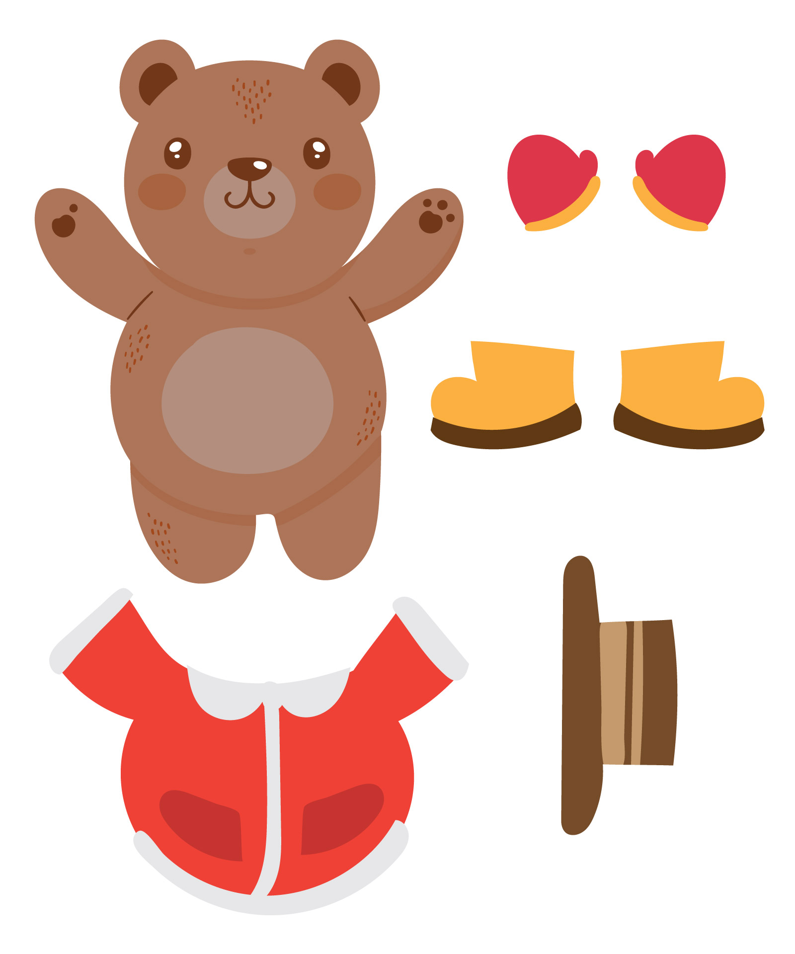 Weather Dress Up Bear