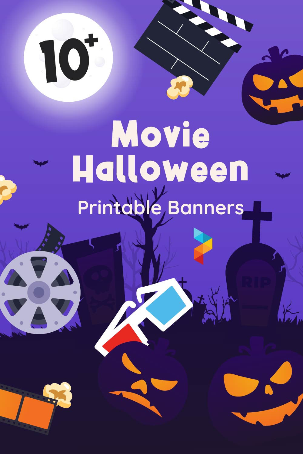 Movie Halloween Banners