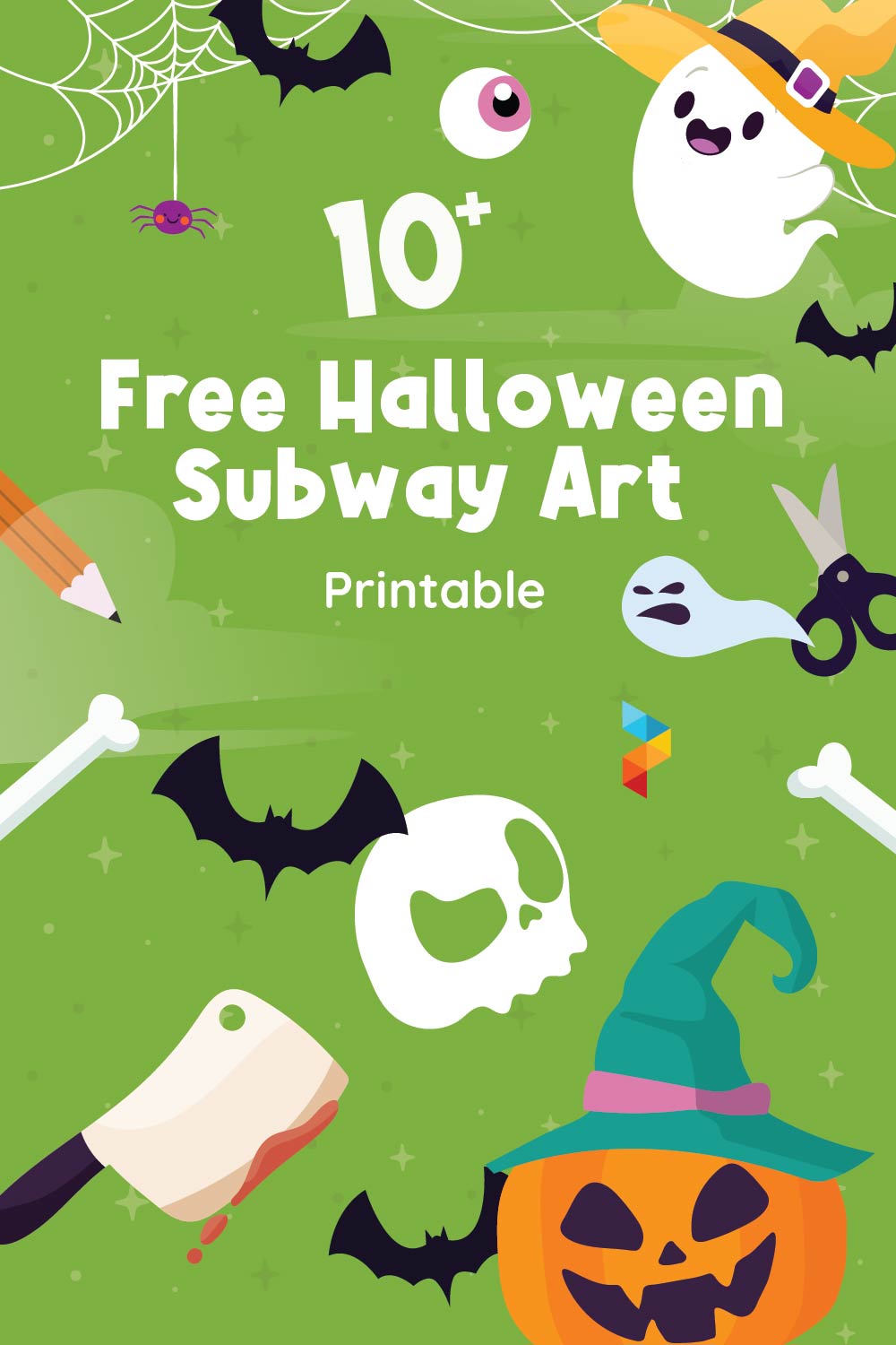 Halloween Subway Art