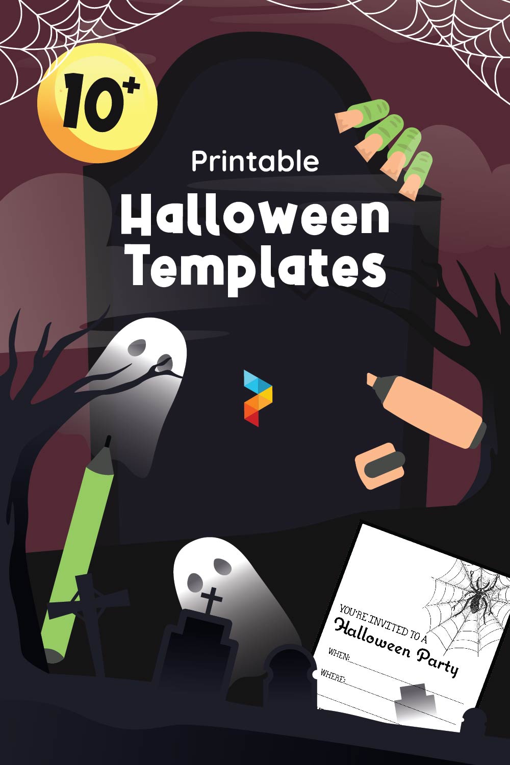 Halloween Templates - 15 Free PDF Printables | Printablee