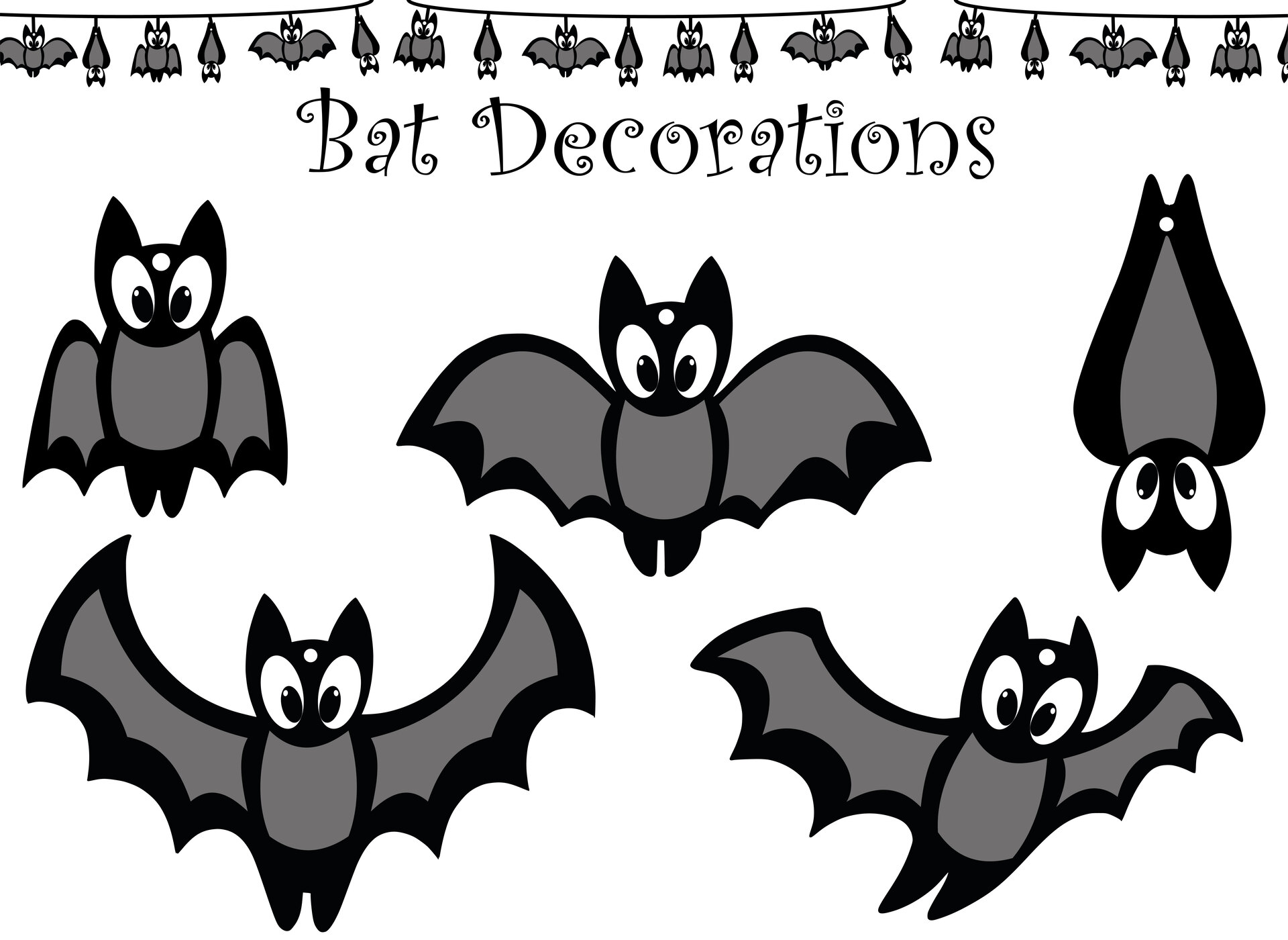 Bat Decorations for Parties