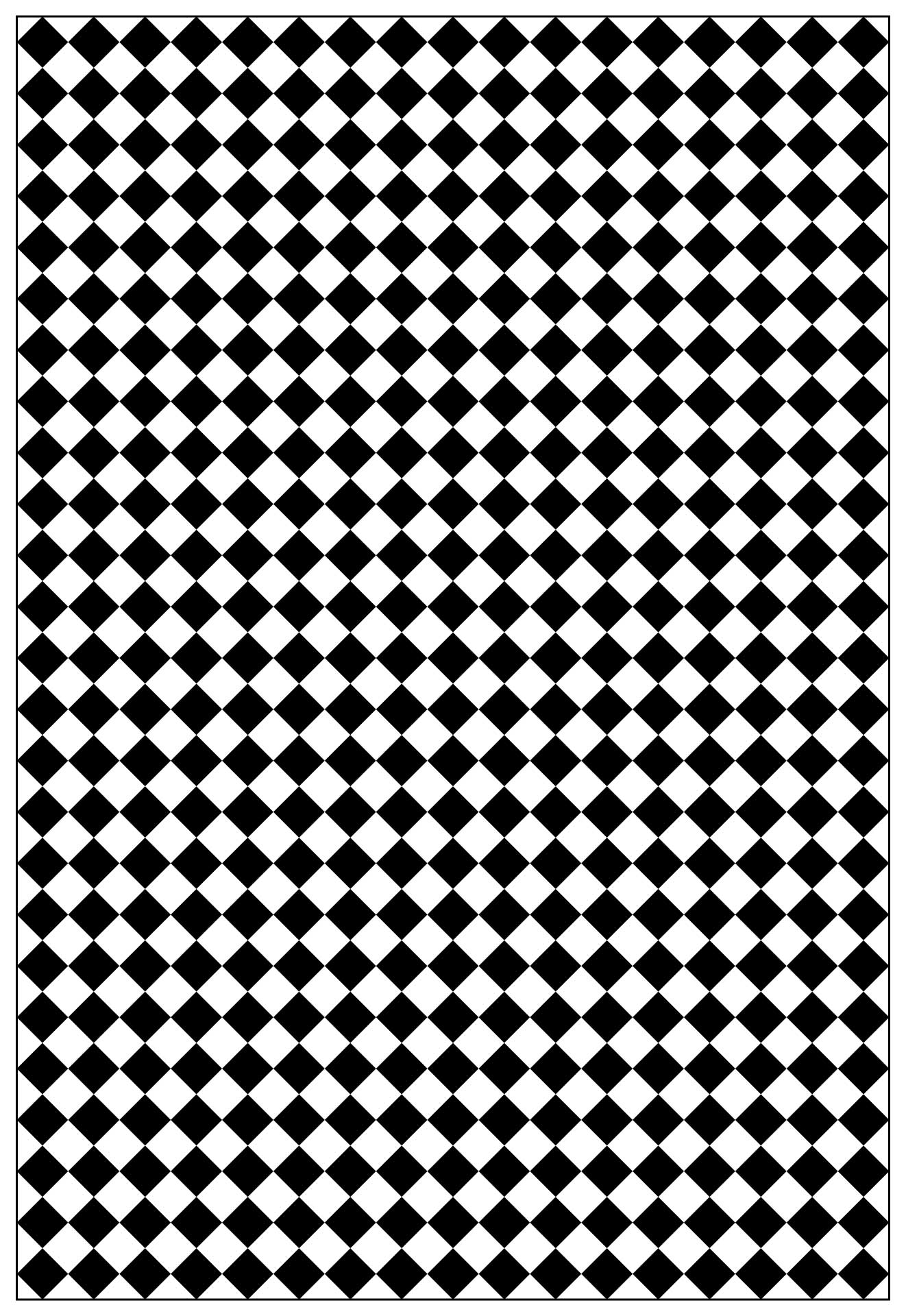 Black White Check Pattern Paper Printable