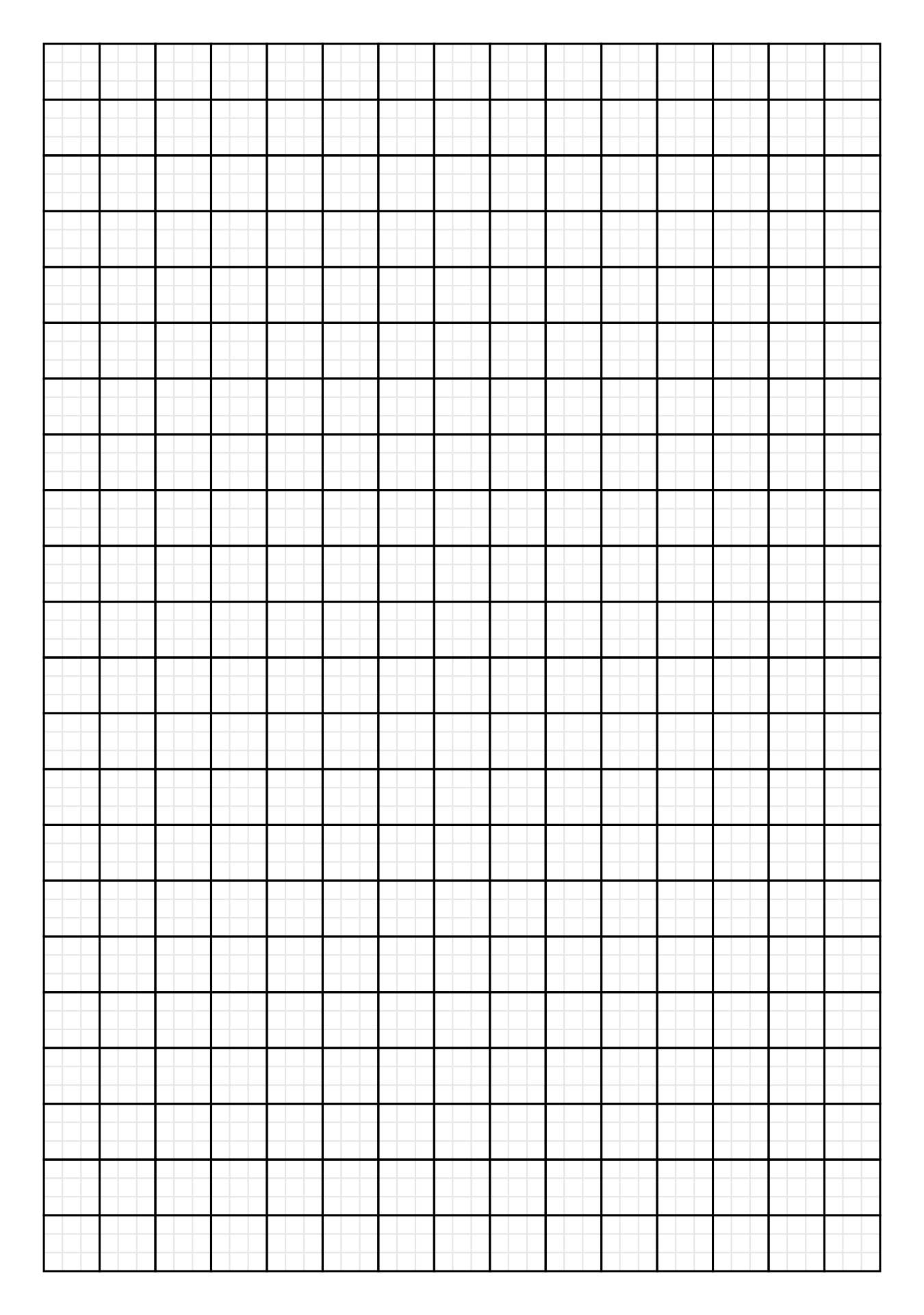 Checkered Grid Paper Printable Black White