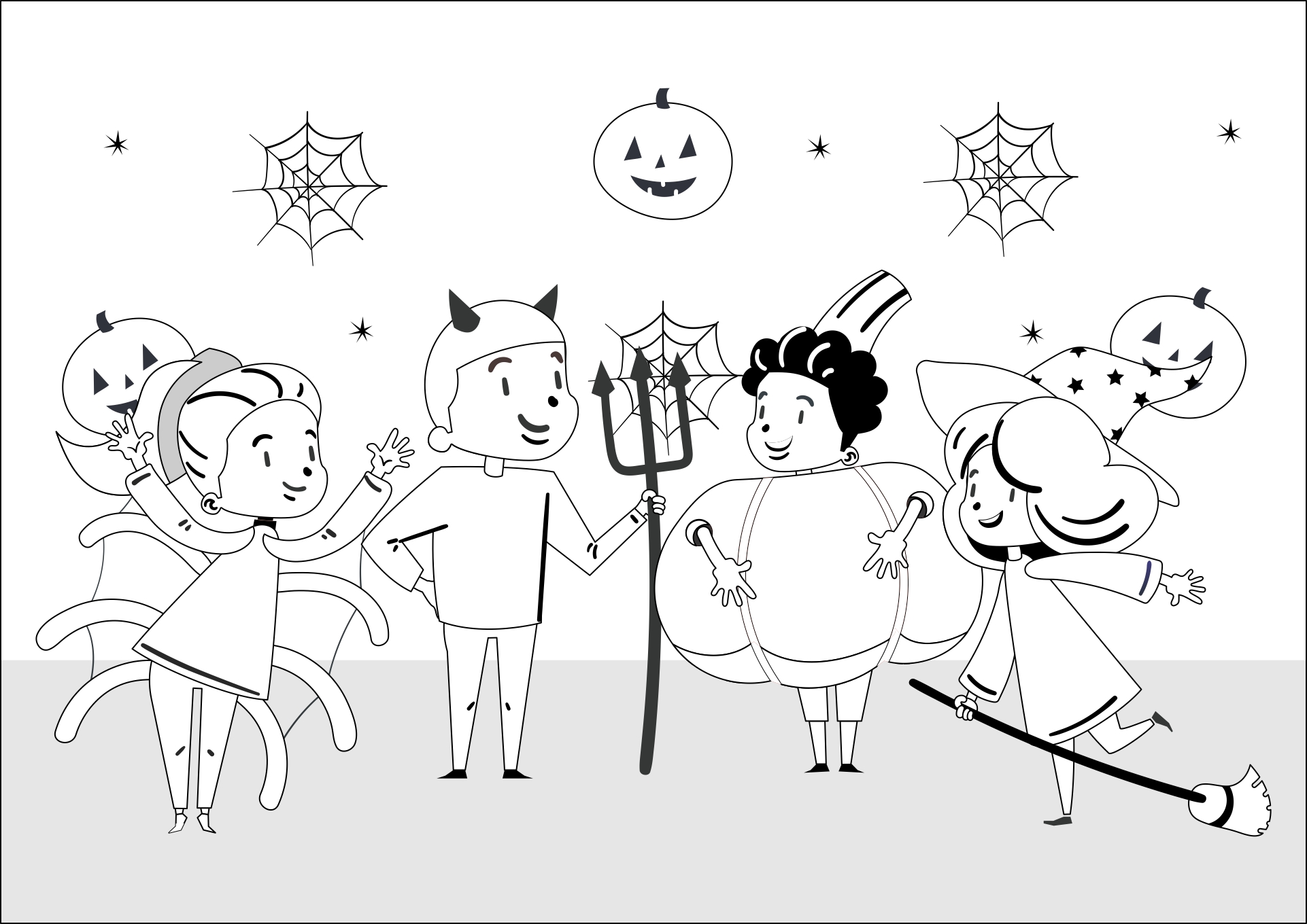 Children’s Vampire Party Coloring Sheets Printable