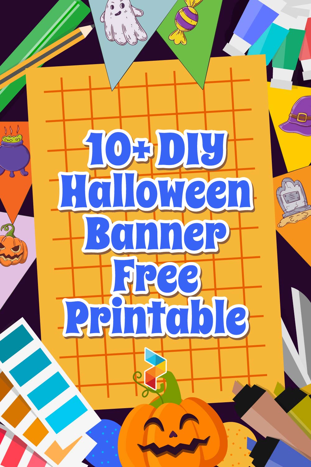 DIY  Halloween Banner