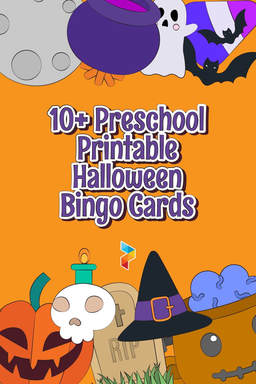 Preschool  Halloween Bingo Cards