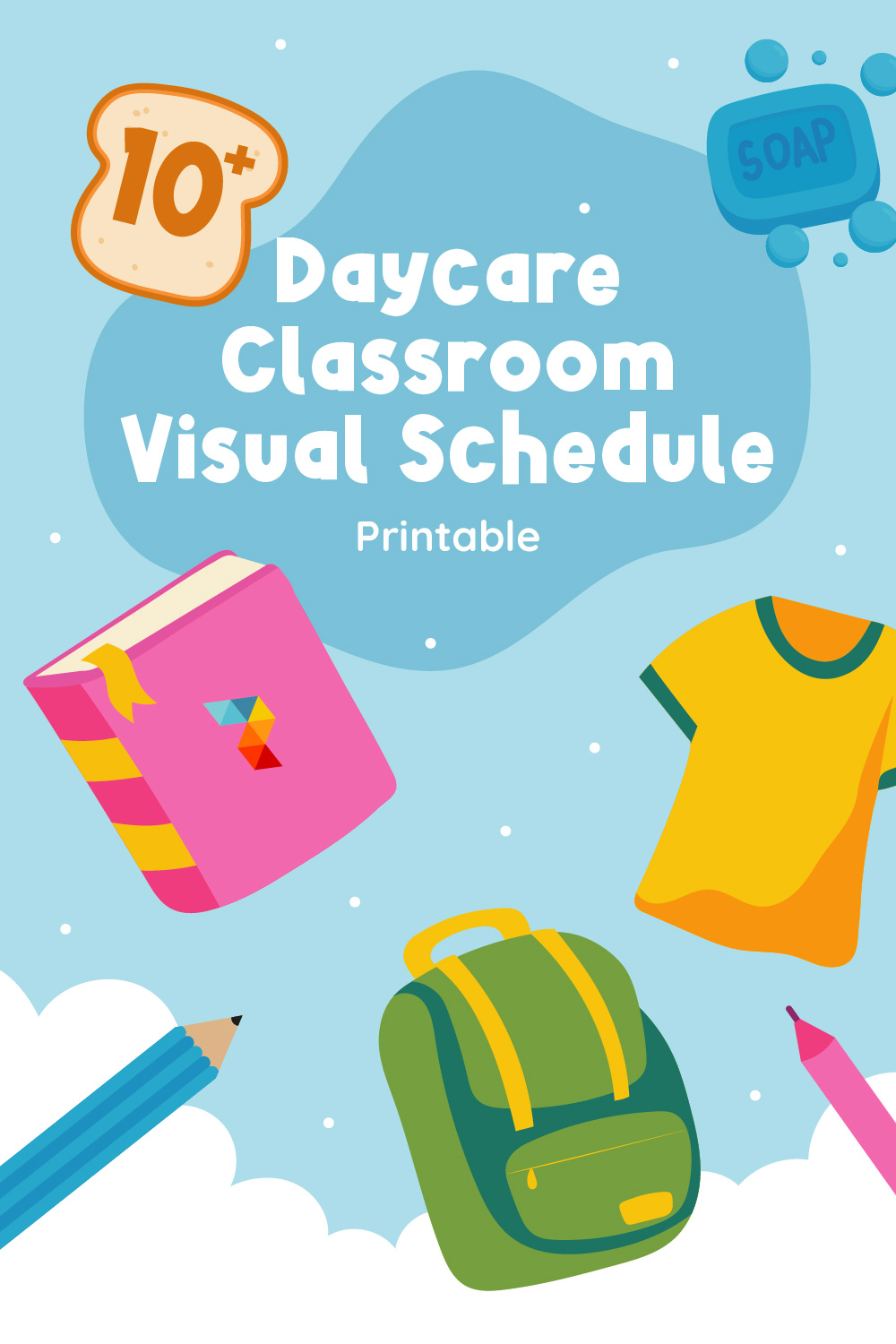 Daycare Classroom Visual Schedule