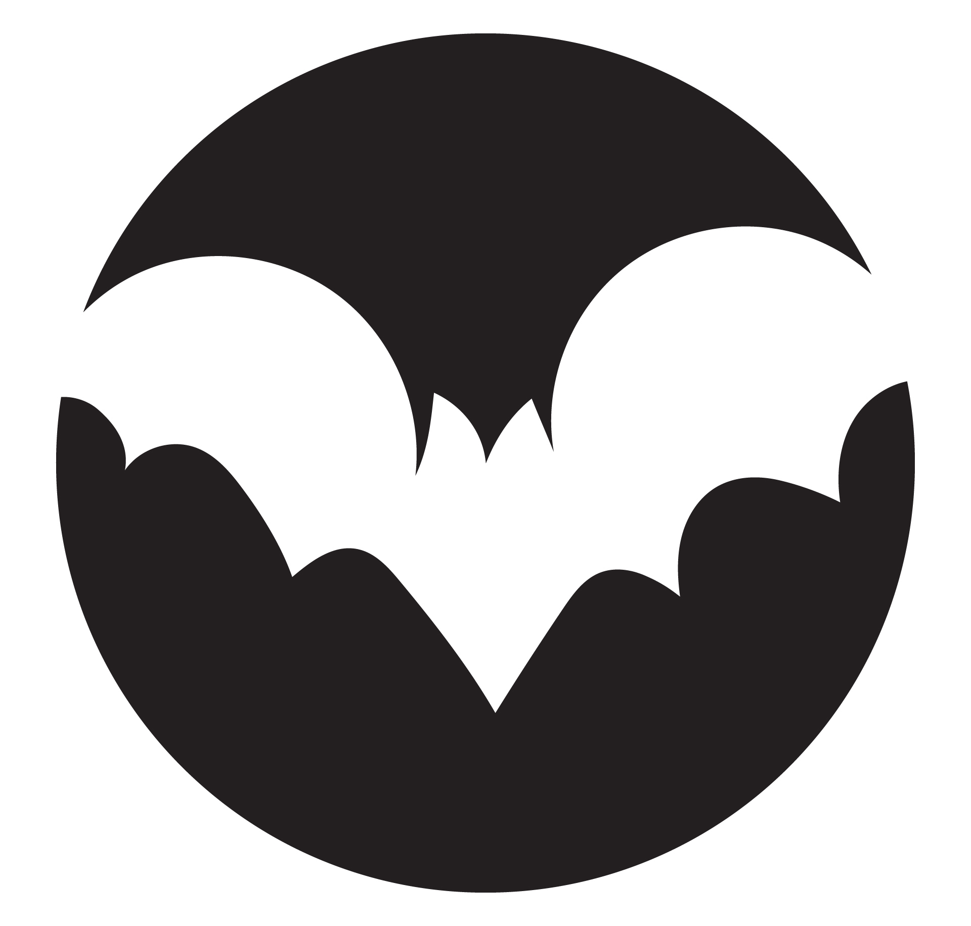 Halloween Batman Pumpkin Stencil Kit Printable