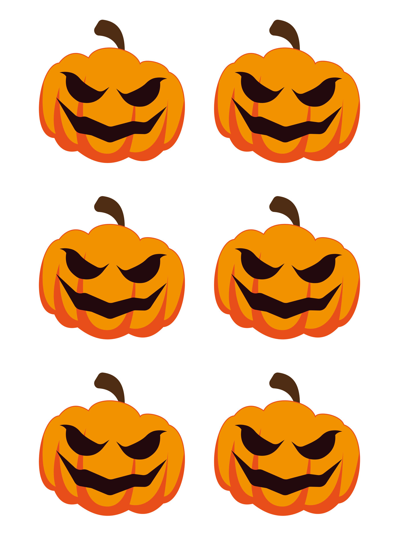 Halloween Pumpkin Jack O Lantern Printables