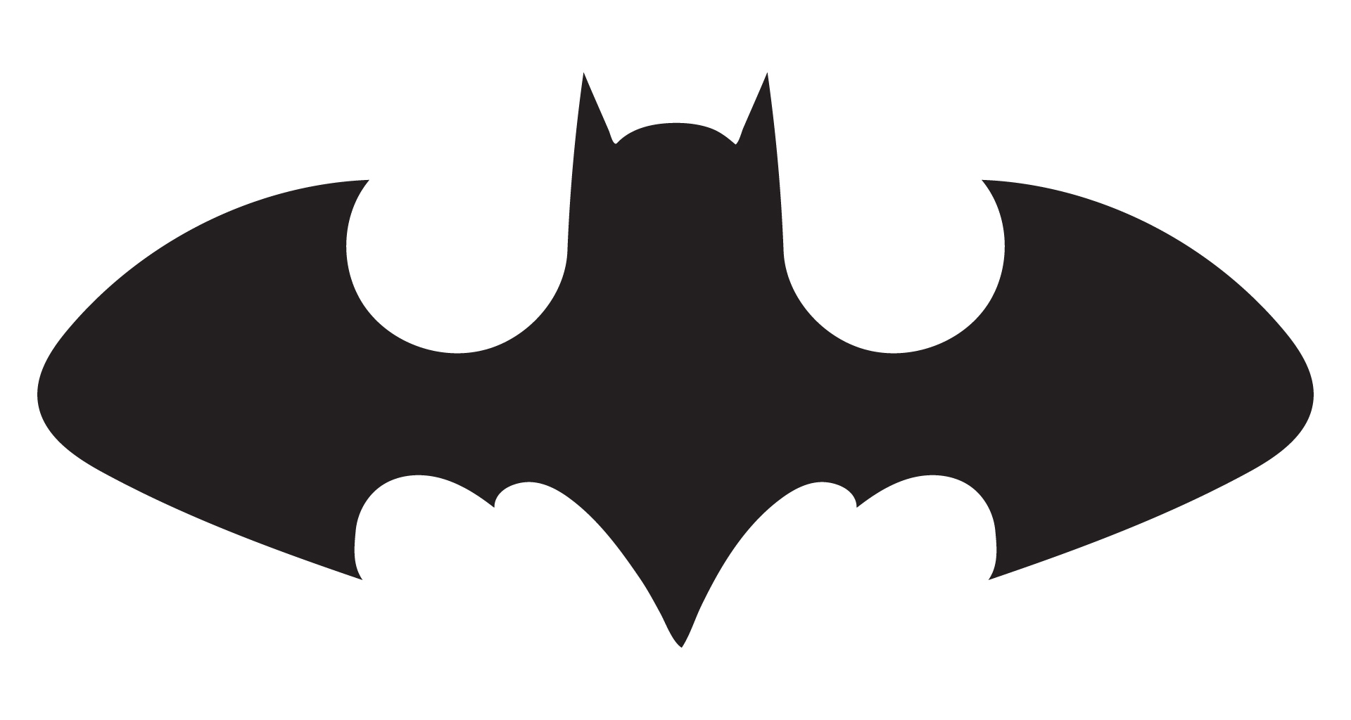 Kids Batman Pumpkin Carving Stencil Printable